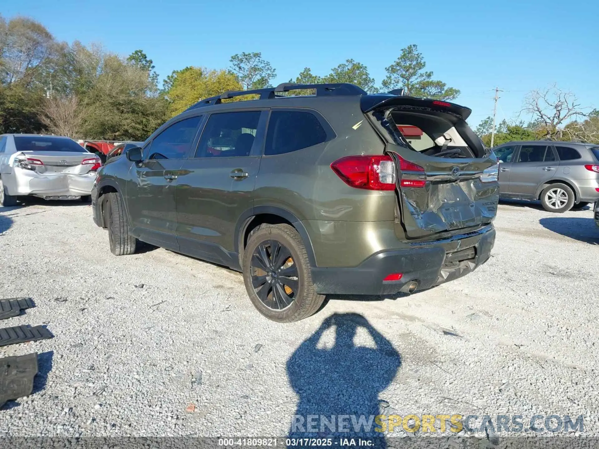 3 Фотография поврежденного автомобиля 4S4WMAJD8N3410620 SUBARU ASCENT 2022