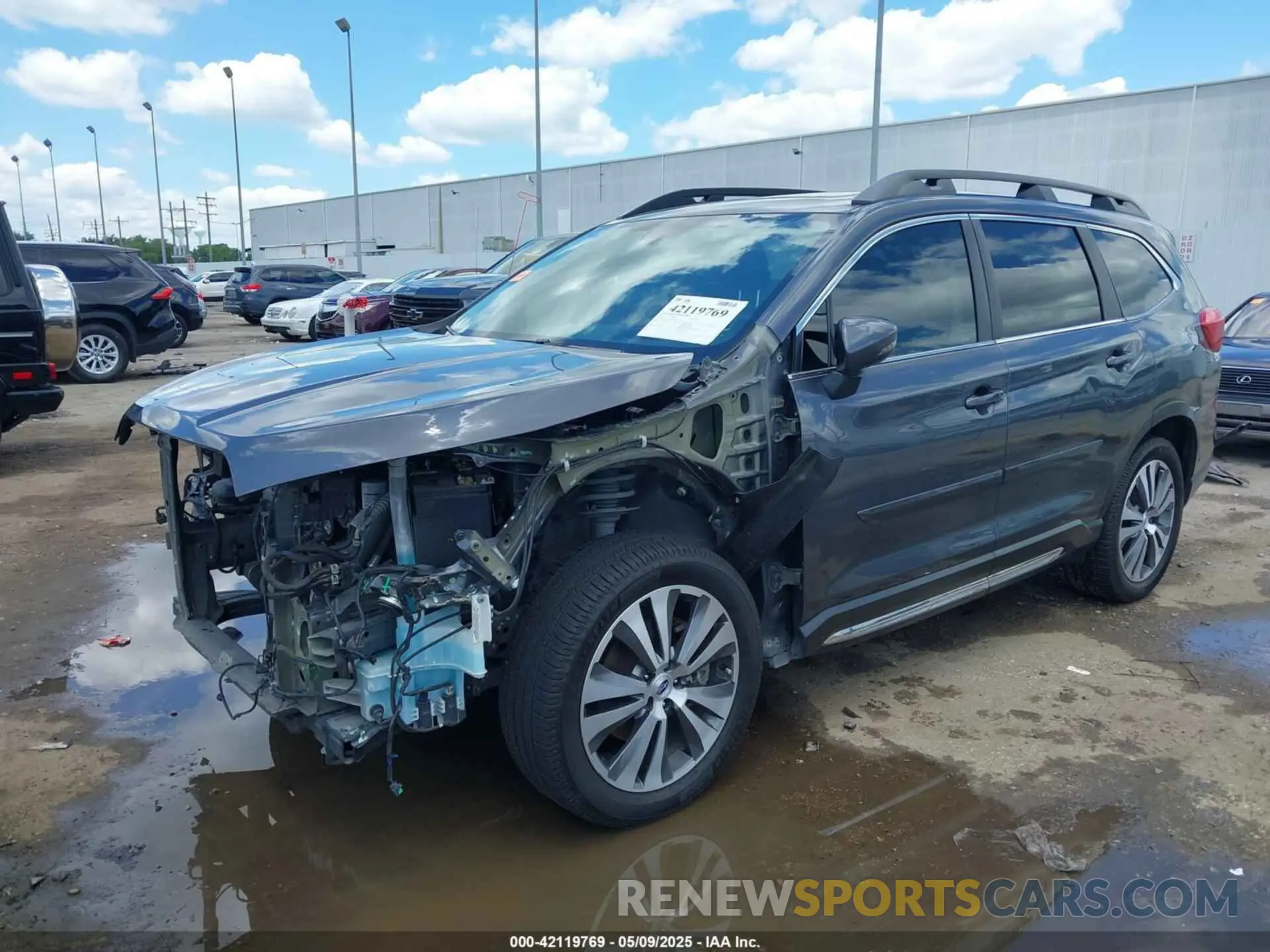 2 Фотография поврежденного автомобиля 4S4WMALD4N3444289 SUBARU ASCENT 2022