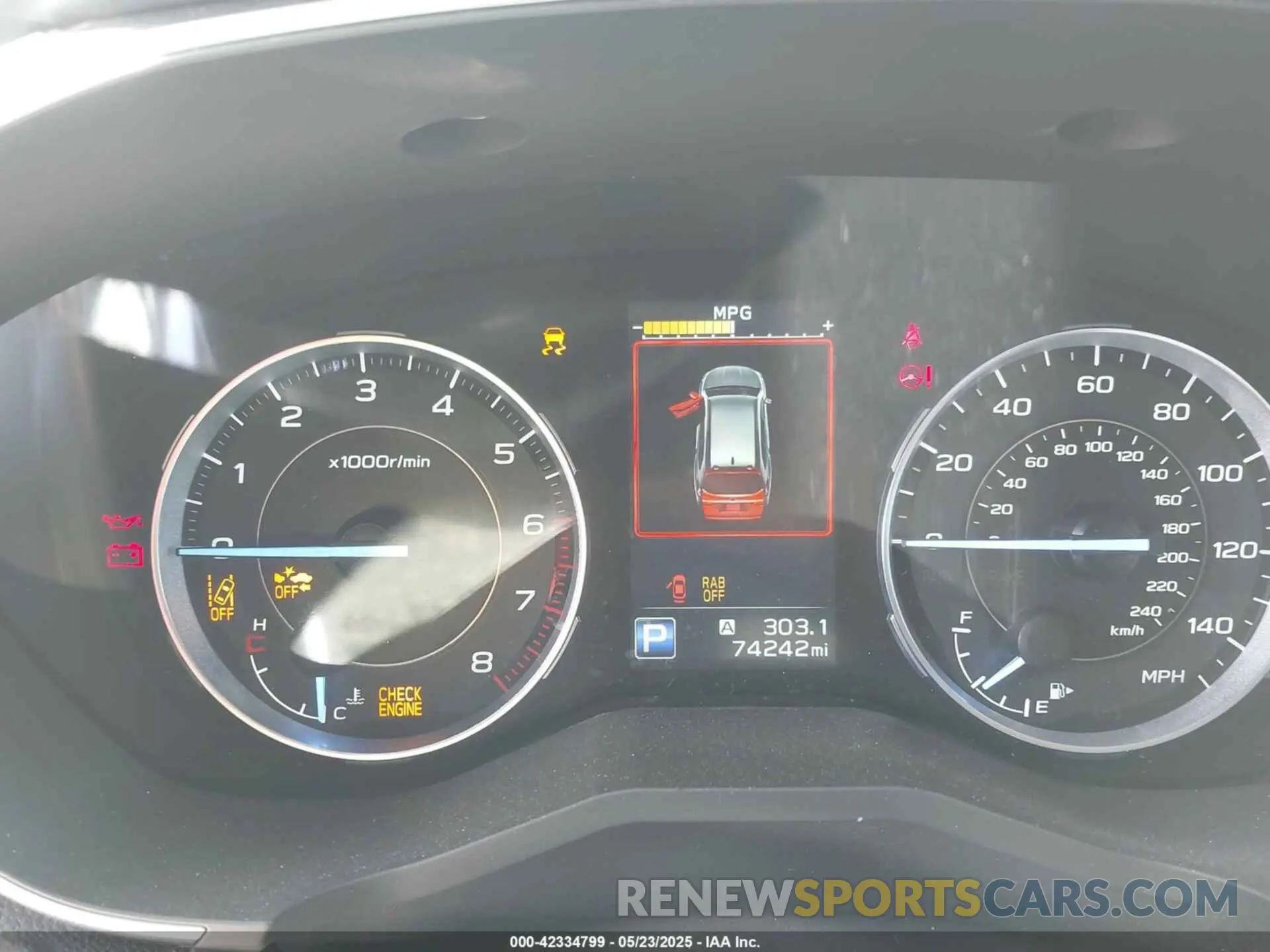7 Фотография поврежденного автомобиля 4S4WMAMD0N3454378 SUBARU ASCENT 2022