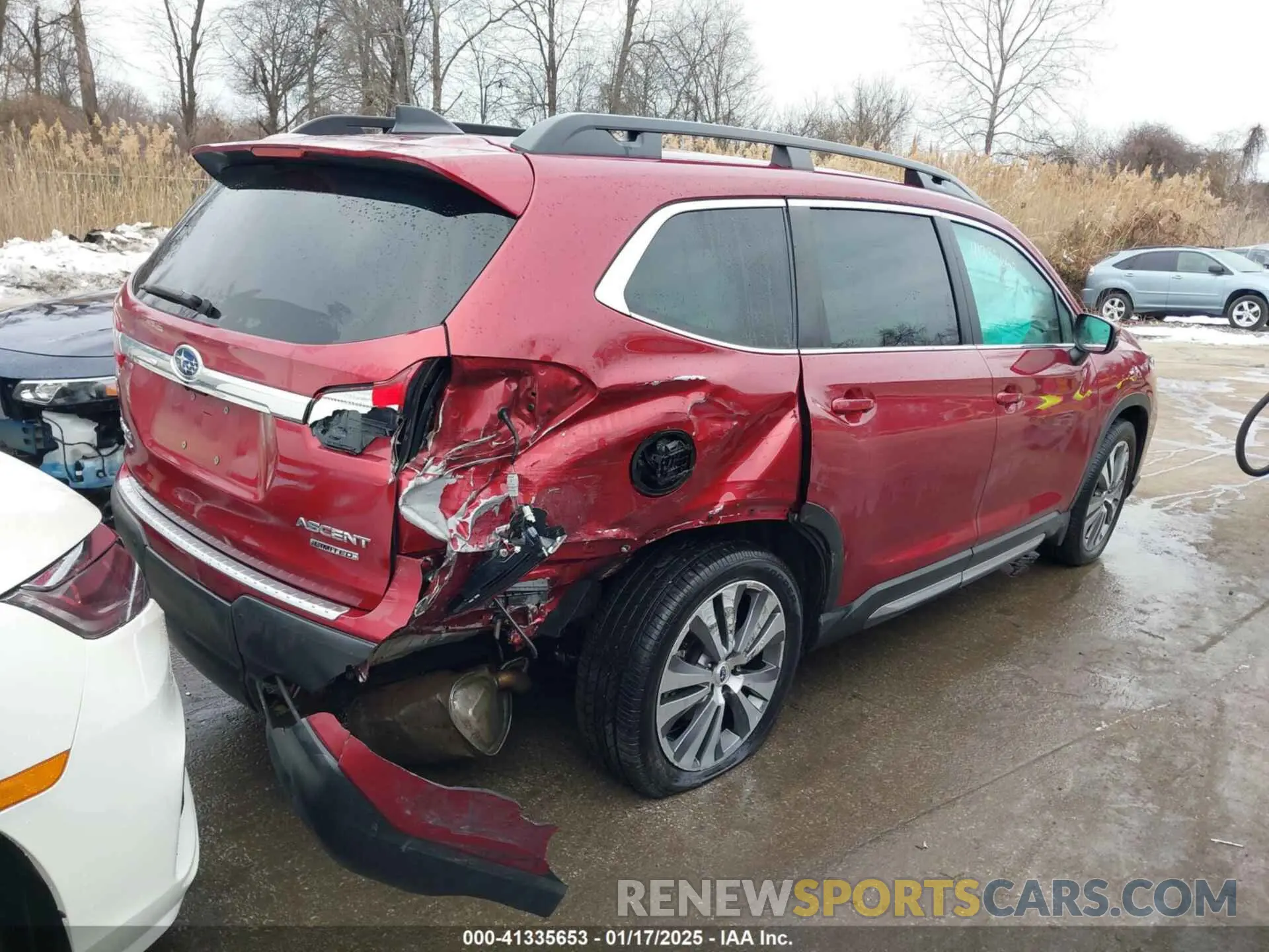 4 Фотография поврежденного автомобиля 4S4WMAPD0N3432571 SUBARU ASCENT 2022