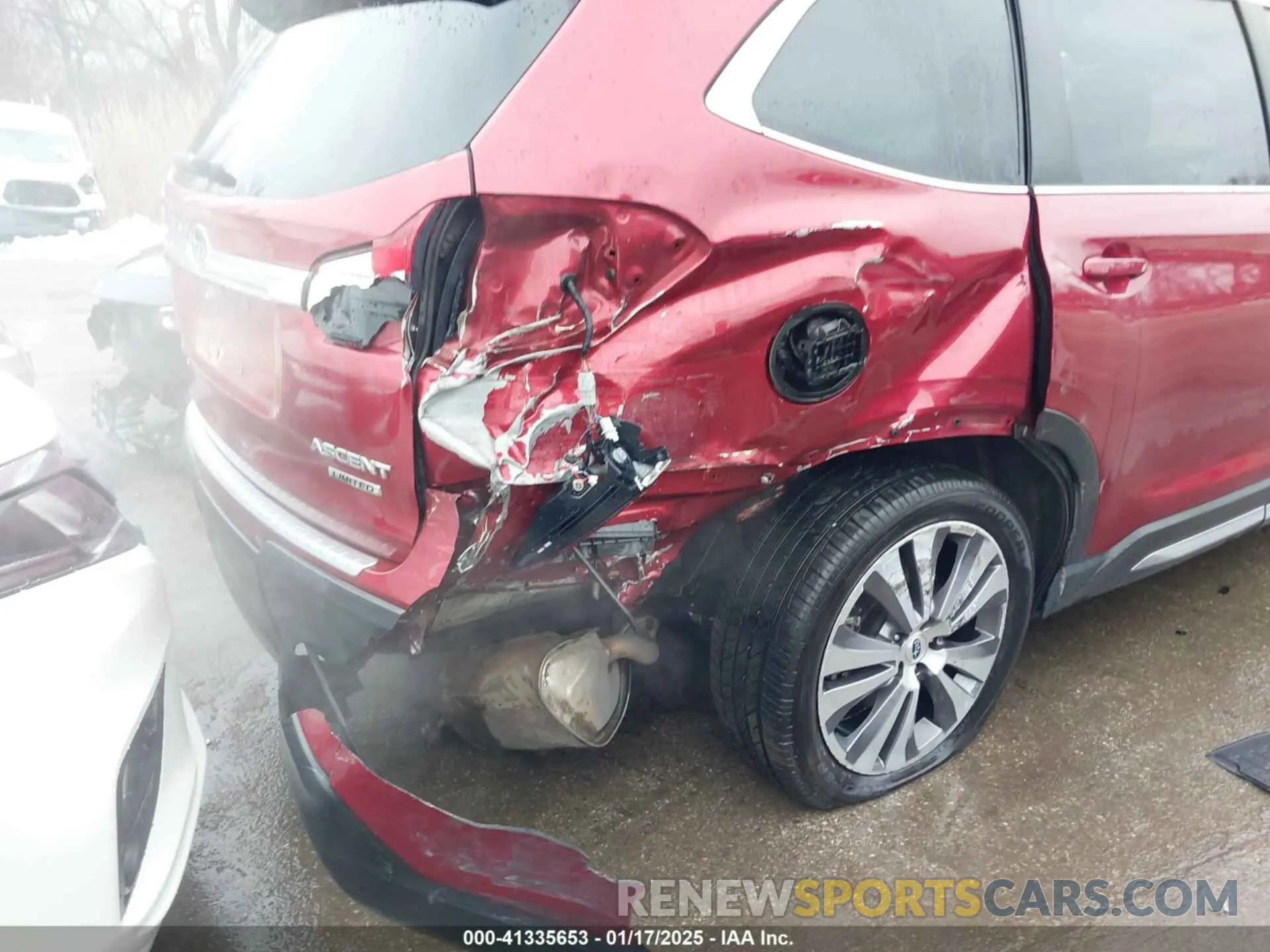 6 Фотография поврежденного автомобиля 4S4WMAPD0N3432571 SUBARU ASCENT 2022