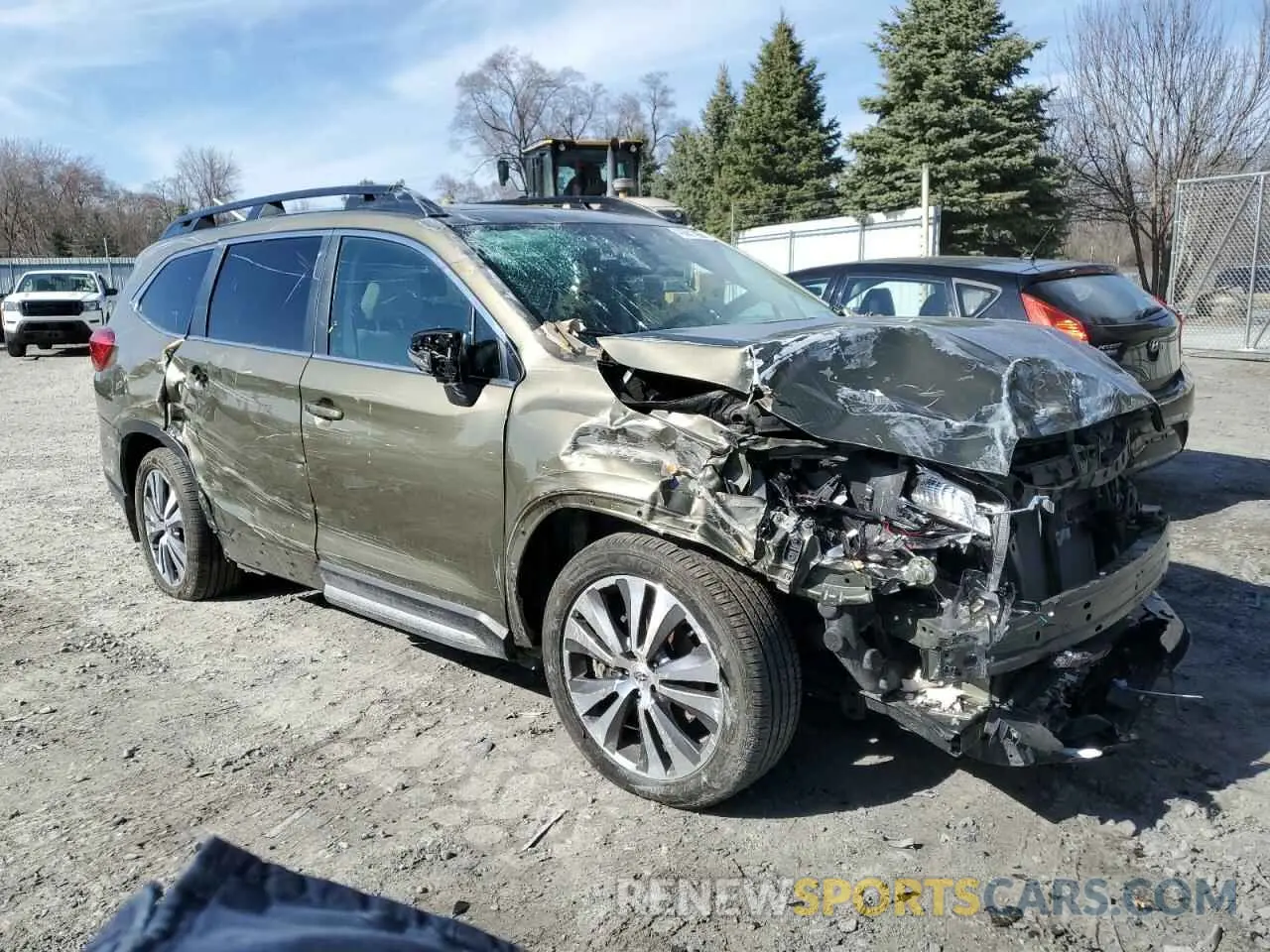 4 Фотография поврежденного автомобиля 4S4WMAPD5N3411408 SUBARU ASCENT 2022