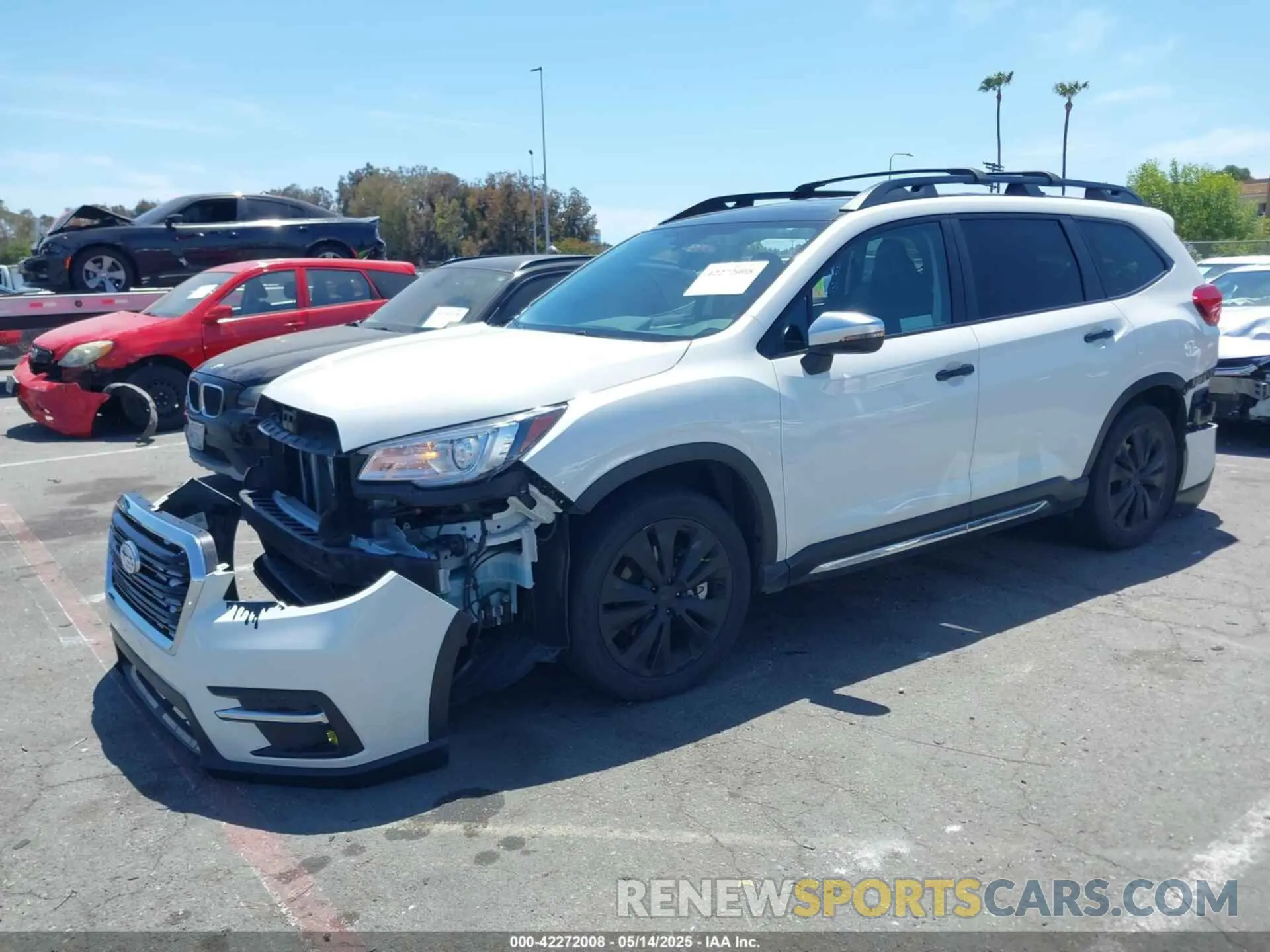 2 Фотография поврежденного автомобиля 4S4WMARD2N3425683 SUBARU ASCENT 2022