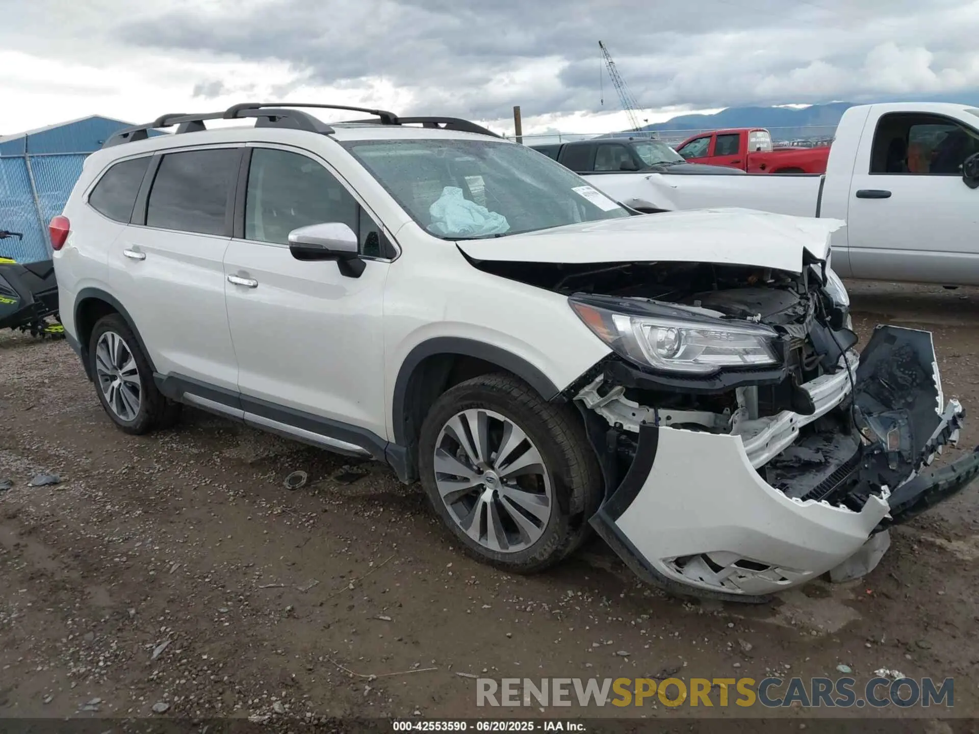 1 Photograph of a damaged car 4S4WMARD7N3423136 SUBARU ASCENT 2022
