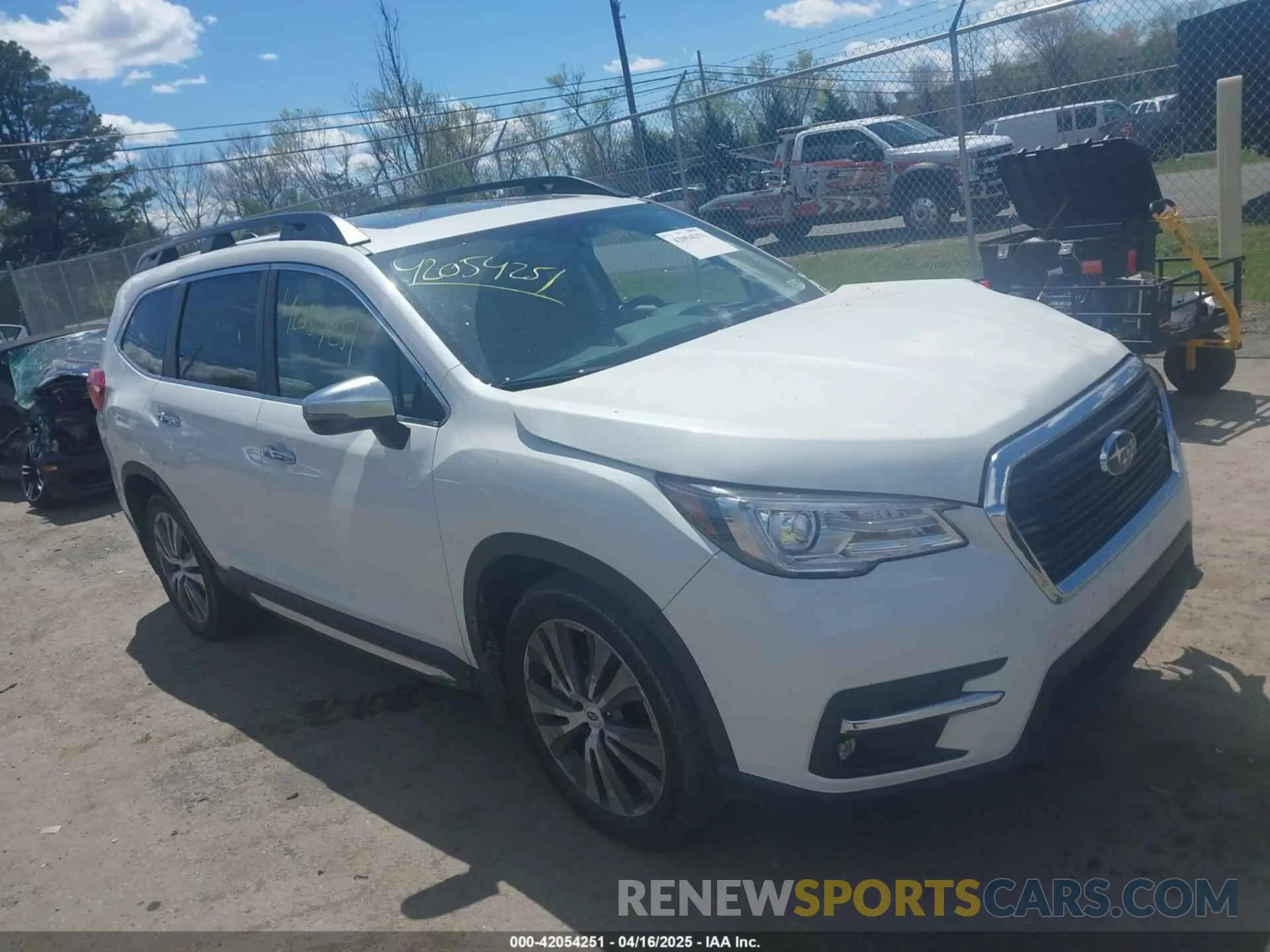 1 Photograph of a damaged car 4S4WMARD7N3463961 SUBARU ASCENT 2022