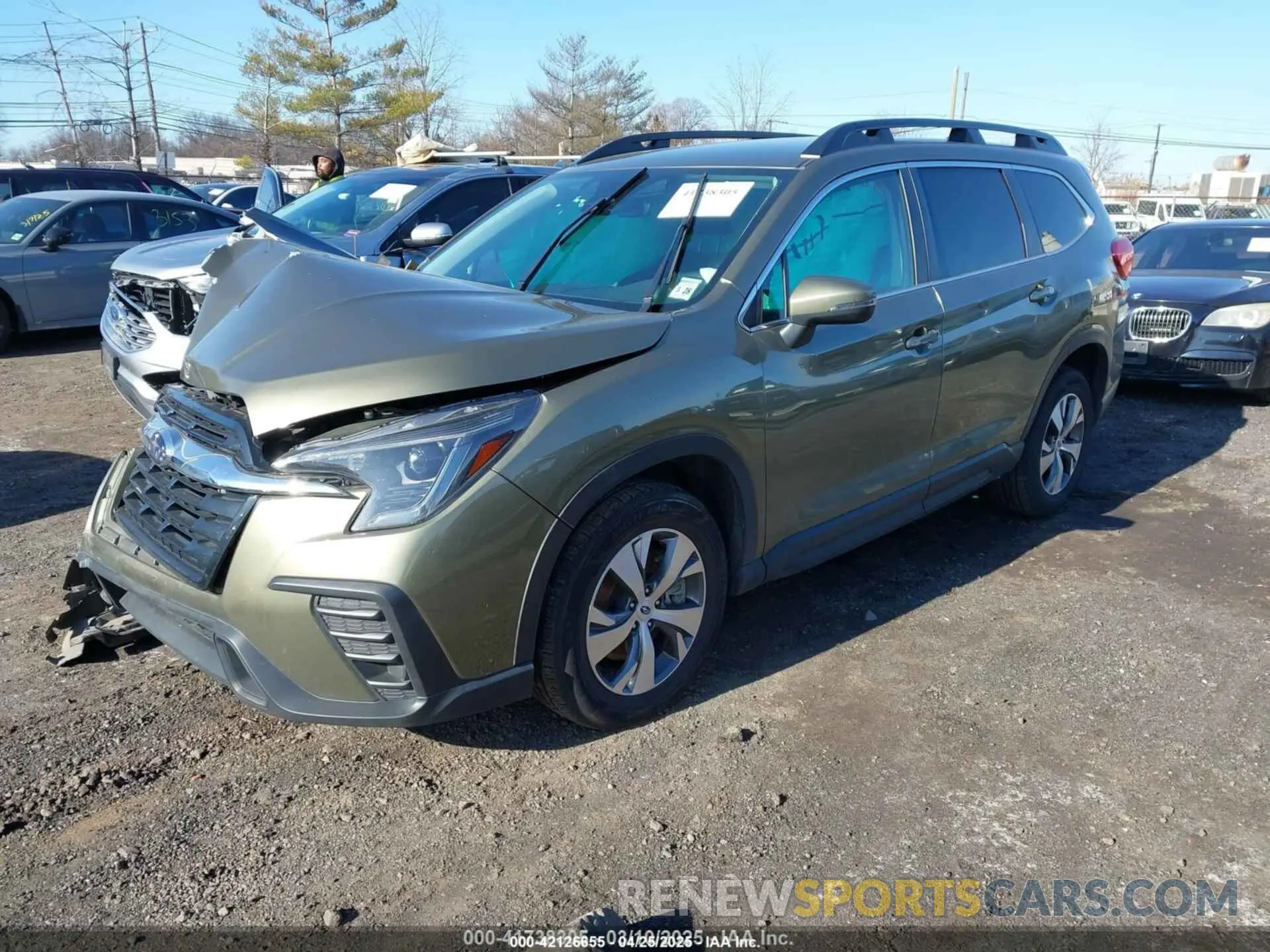 2 Photograph of a damaged car 4S4WMAEDXP3418988 SUBARU ASCENT 2023