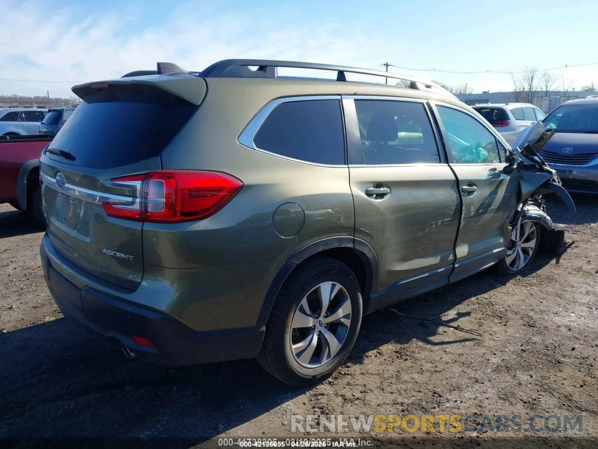 4 Photograph of a damaged car 4S4WMAEDXP3418988 SUBARU ASCENT 2023
