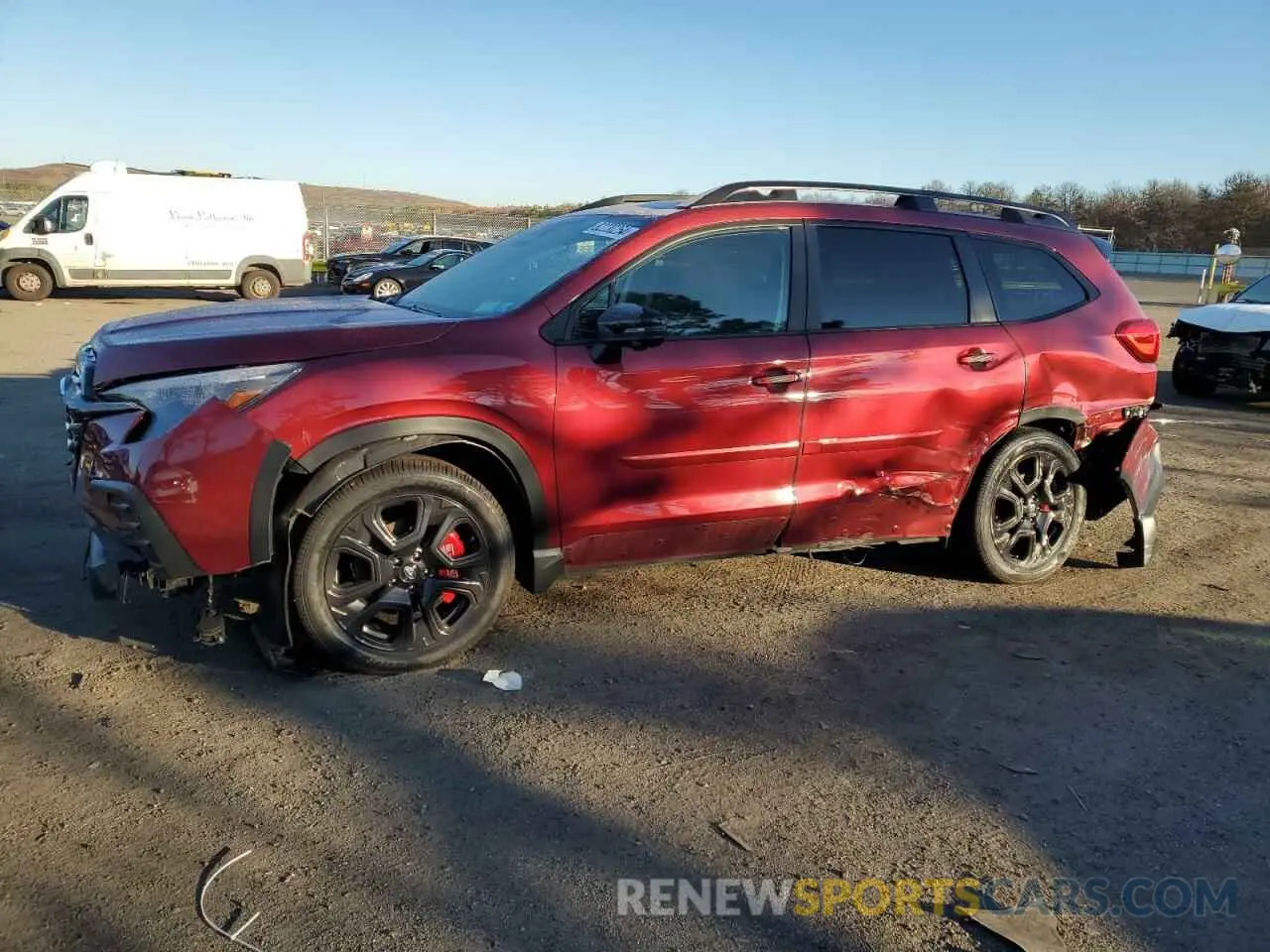 1 Photograph of a damaged car 4S4WMAKD2P3424482 SUBARU ASCENT 2023