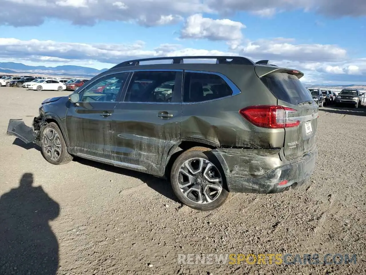 2 Фотография поврежденного автомобиля 4S4WMAND7P3463581 SUBARU ASCENT 2023