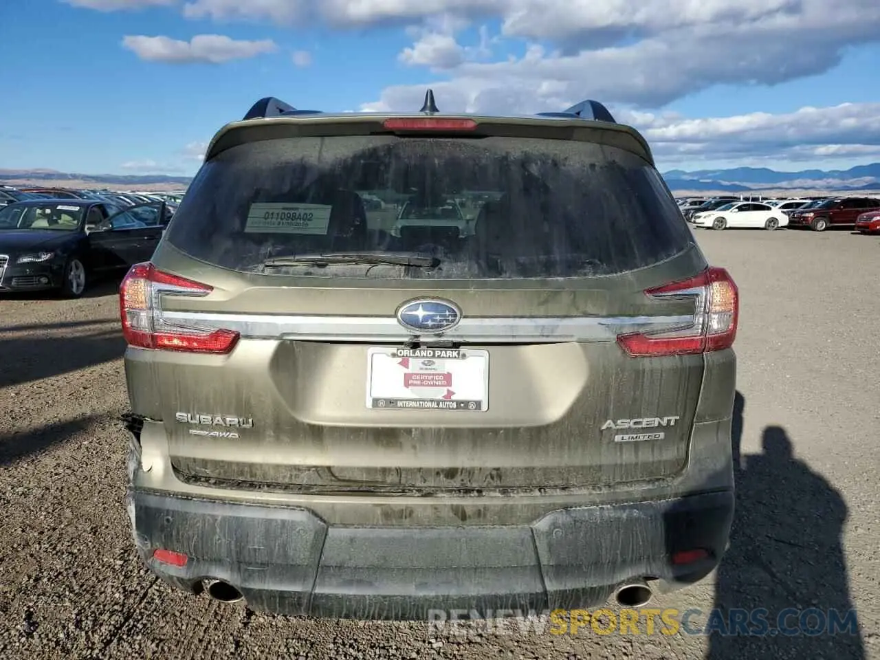 6 Фотография поврежденного автомобиля 4S4WMAND7P3463581 SUBARU ASCENT 2023