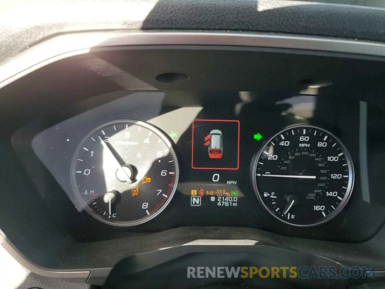 9 Фотография поврежденного автомобиля 4S4WMAND7P3463581 SUBARU ASCENT 2023