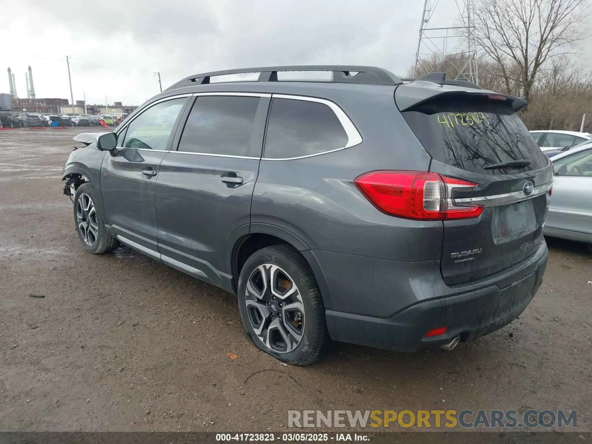 3 Фотография поврежденного автомобиля 4S4WMARD1P3413785 SUBARU ASCENT 2023