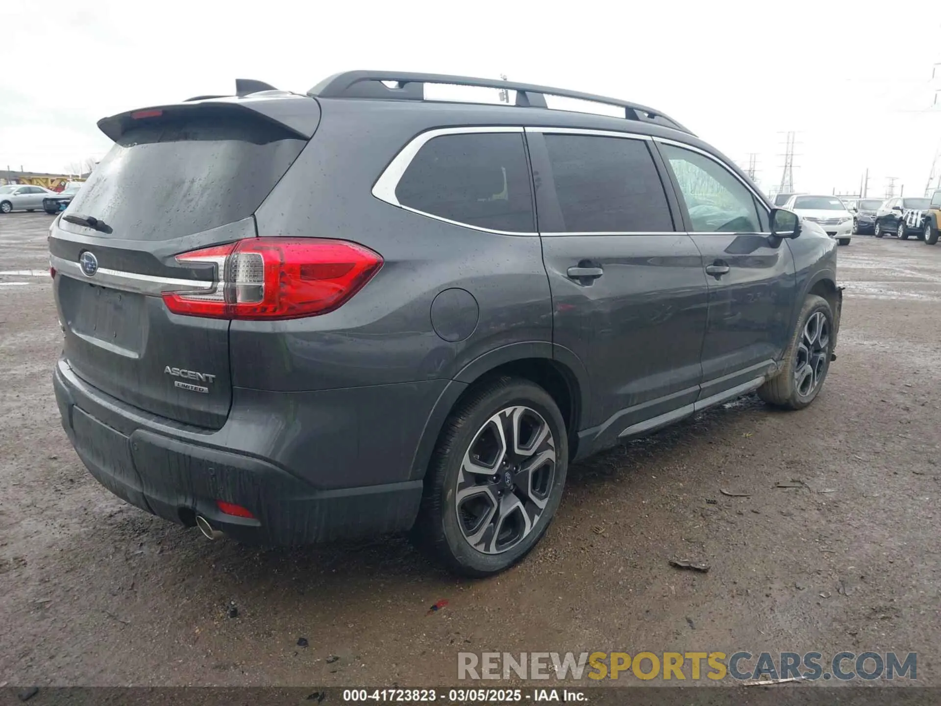 4 Фотография поврежденного автомобиля 4S4WMARD1P3413785 SUBARU ASCENT 2023