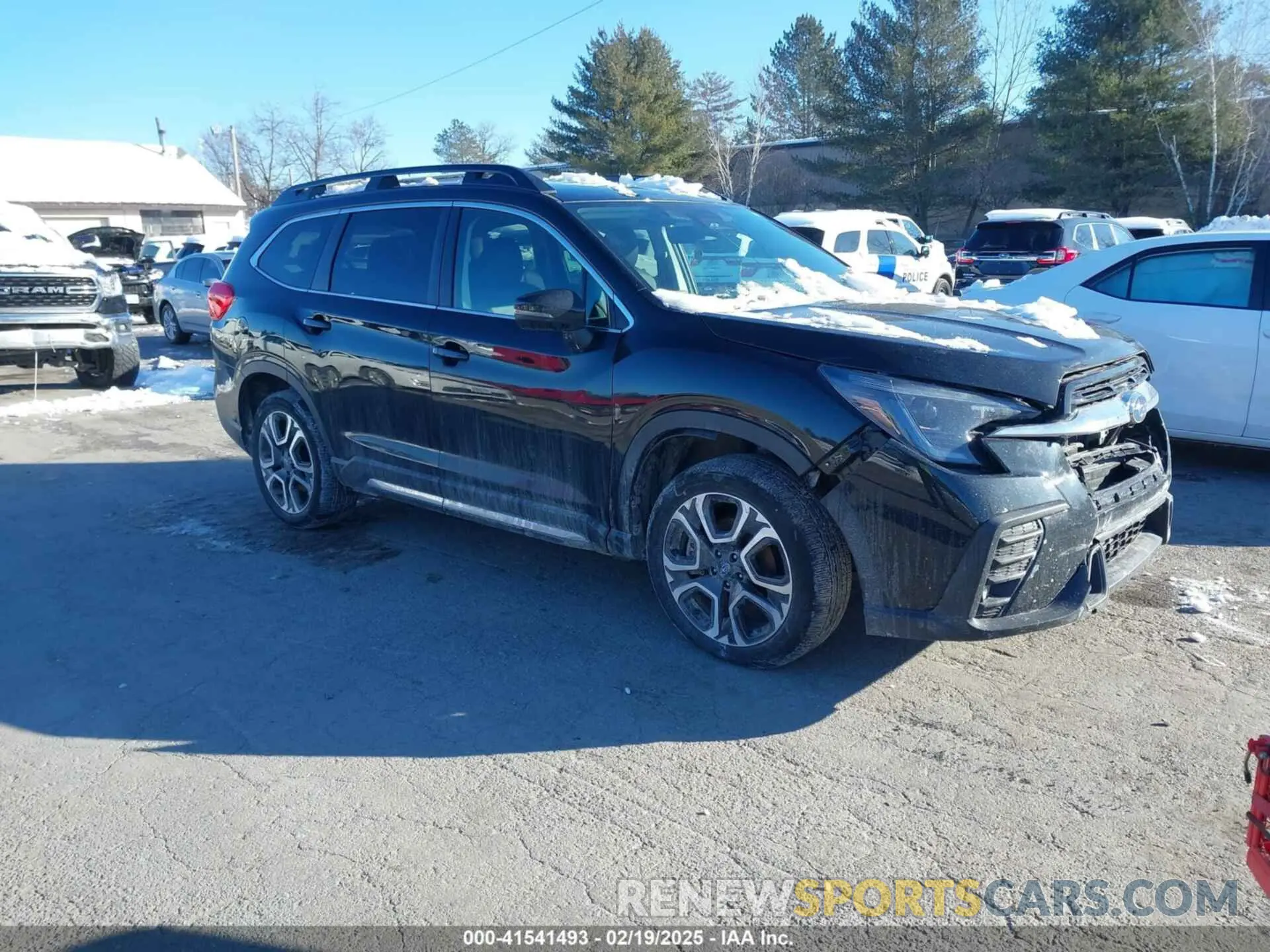1 Photograph of a damaged car 4S4WMASD1P3438356 SUBARU ASCENT 2023