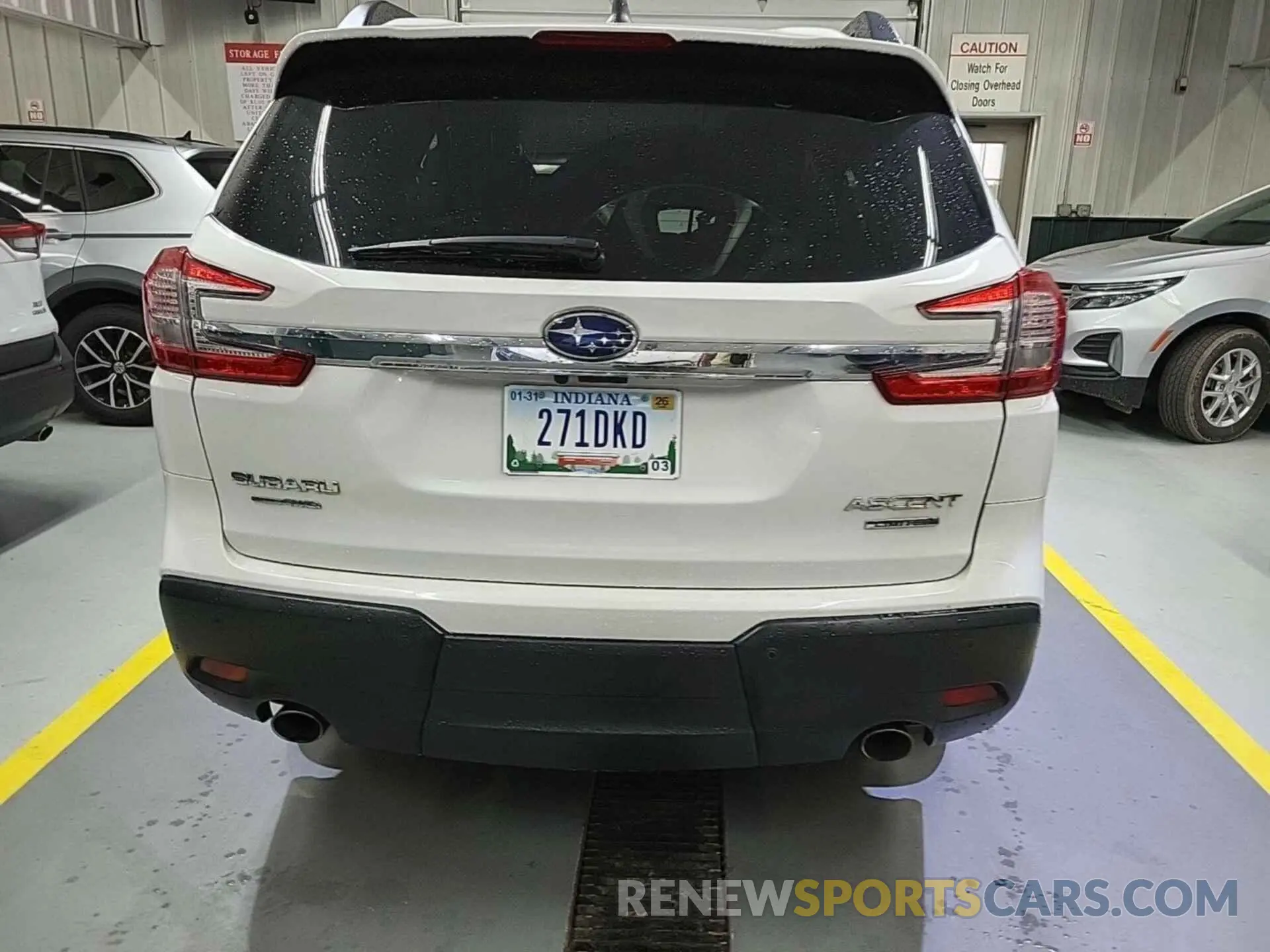 3 Фотография поврежденного автомобиля 4S4WMASD7P3445571 SUBARU ASCENT 2023