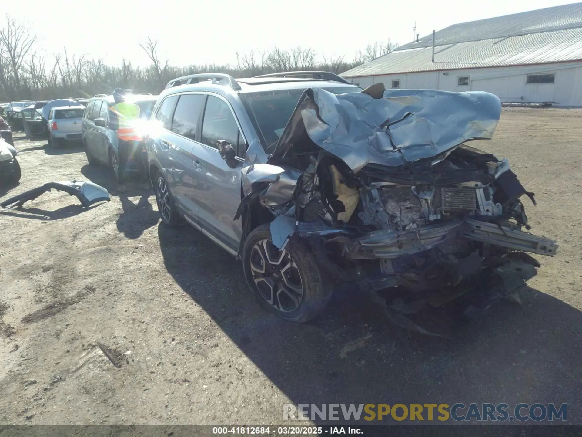 1 Photograph of a damaged car 4S4WMAUD3P3418901 SUBARU ASCENT 2023