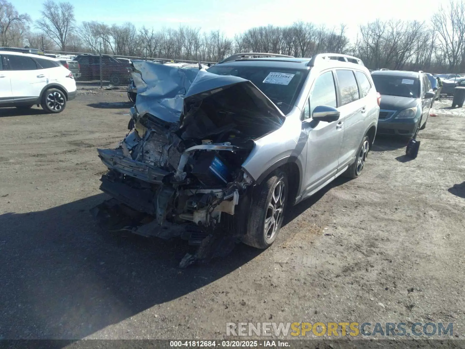 2 Photograph of a damaged car 4S4WMAUD3P3418901 SUBARU ASCENT 2023