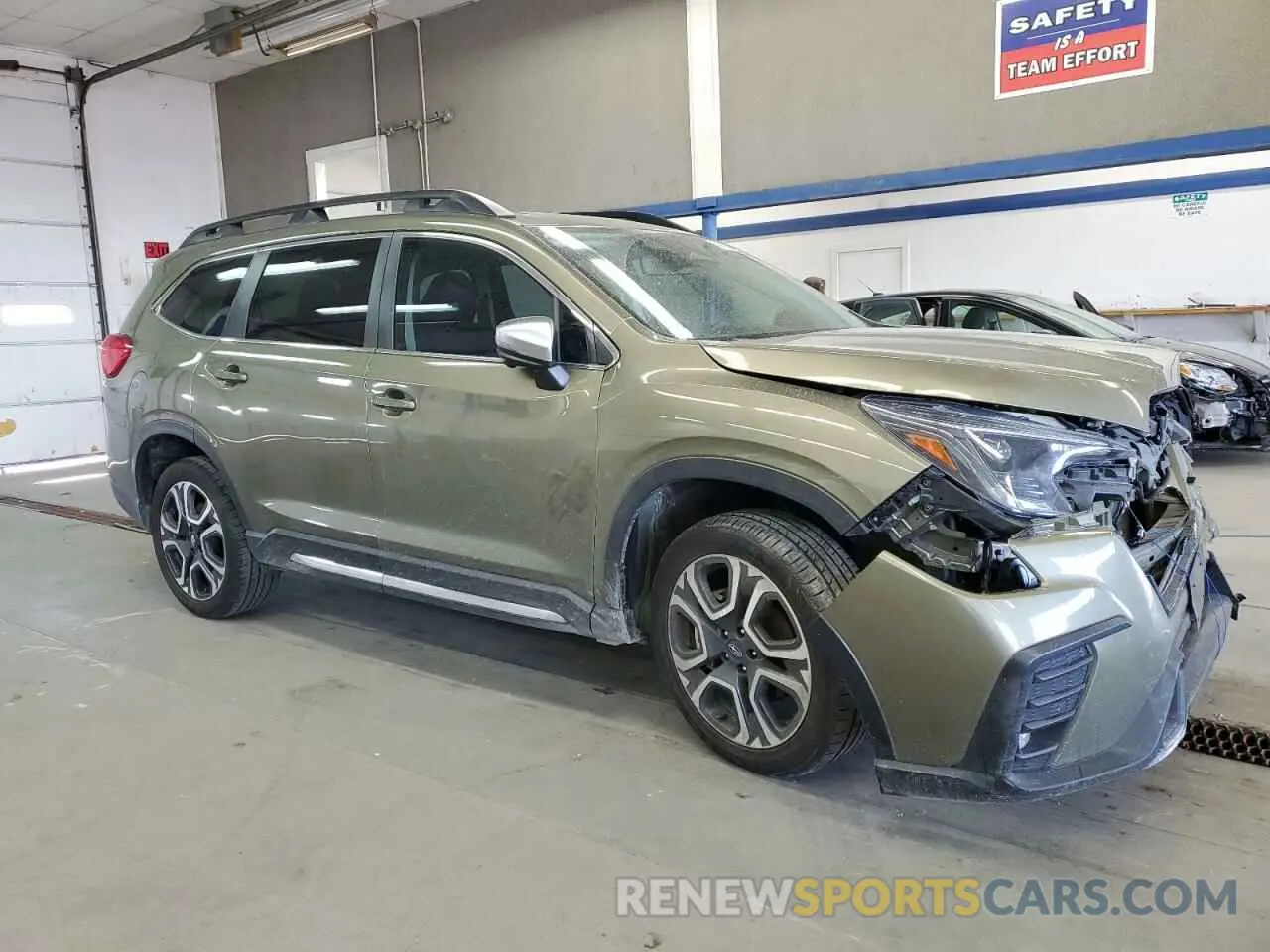 4 Фотография поврежденного автомобиля 4S4WMAUD5P3437420 SUBARU ASCENT 2023