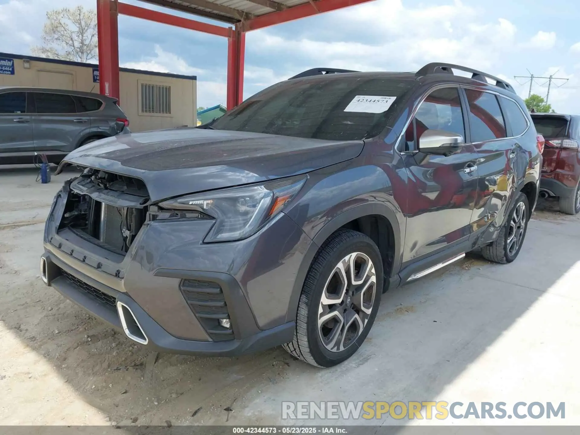 2 Фотография поврежденного автомобиля 4S4WMAWD3P3402355 SUBARU ASCENT 2023