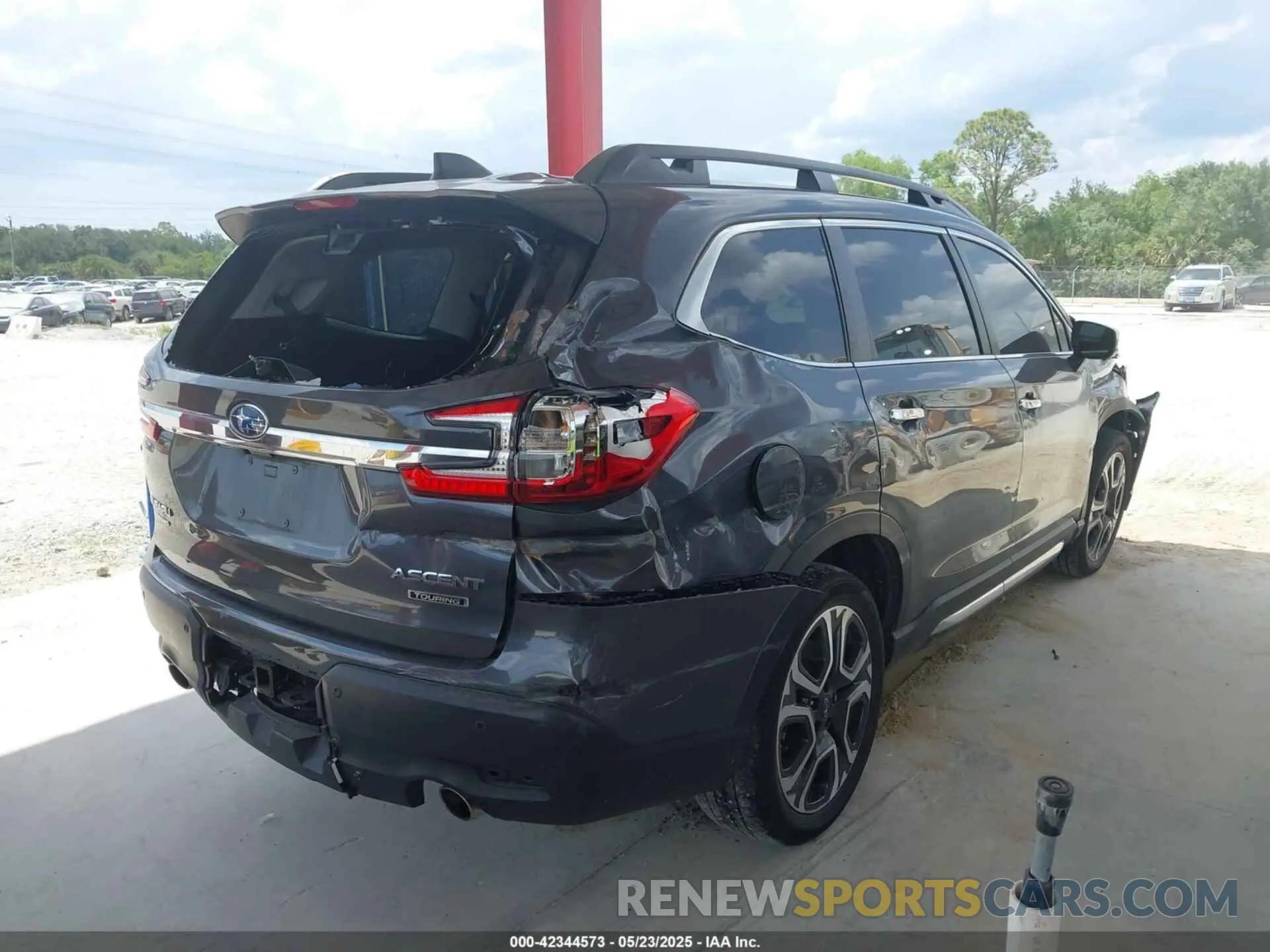 4 Фотография поврежденного автомобиля 4S4WMAWD3P3402355 SUBARU ASCENT 2023