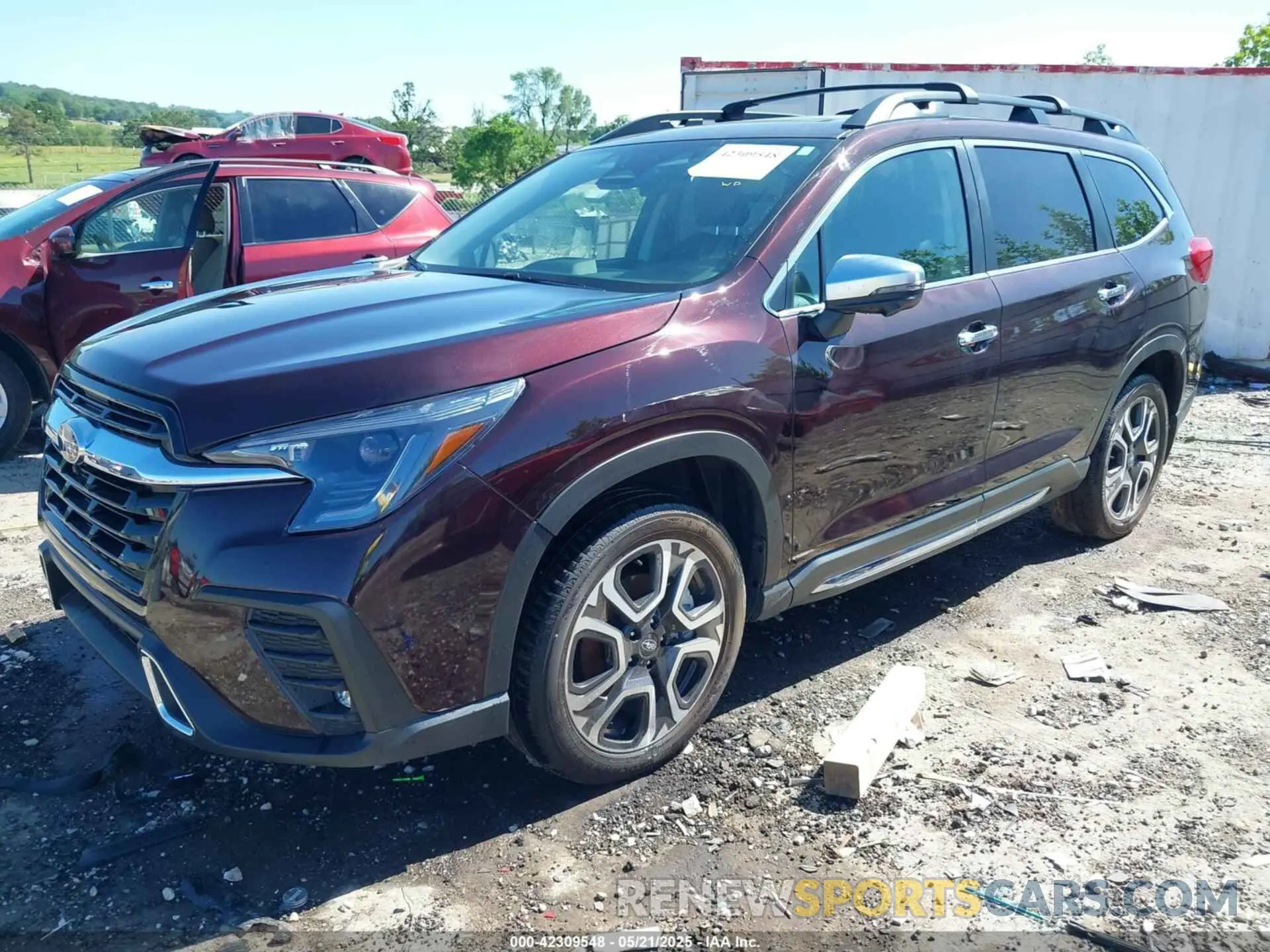 2 Photograph of a damaged car 4S4WMAWD6P3419070 SUBARU ASCENT 2023