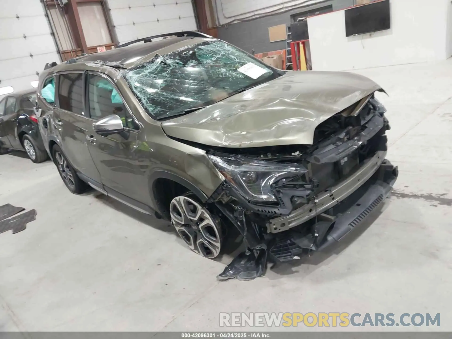 1 Photograph of a damaged car 4S4WMAWD7P3411589 SUBARU ASCENT 2023