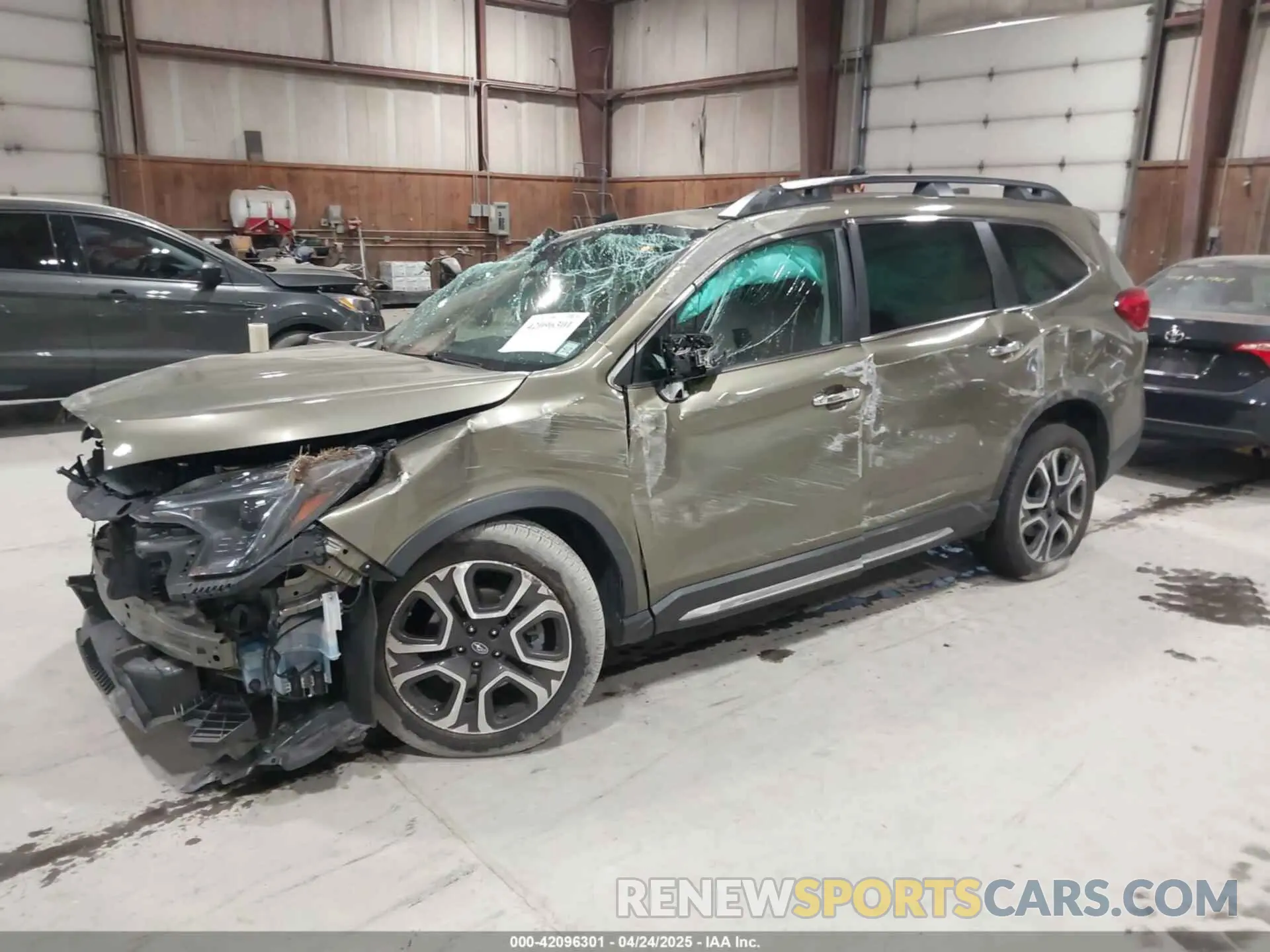 2 Photograph of a damaged car 4S4WMAWD7P3411589 SUBARU ASCENT 2023