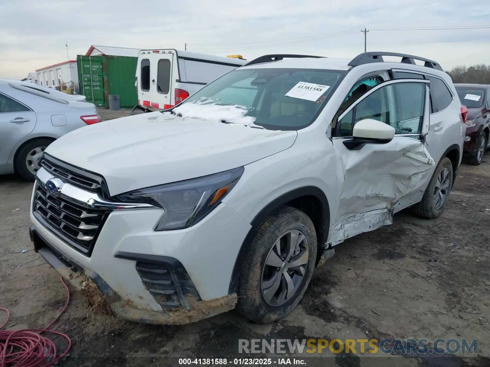 2 Photograph of a damaged car 4S4WMAED0R3457088 SUBARU ASCENT 2024