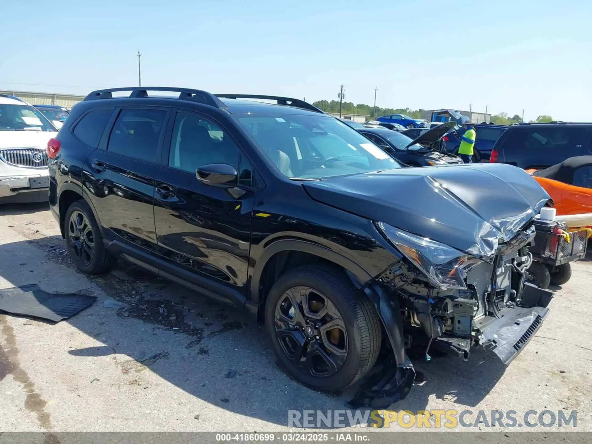 1 Photograph of a damaged car 4S4WMAHD5R3461441 SUBARU ASCENT 2024