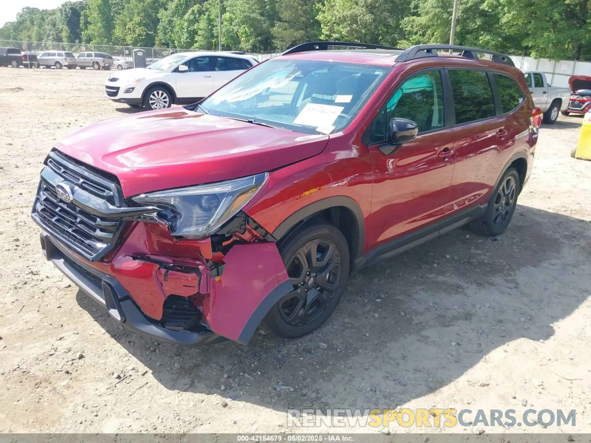 2 Photograph of a damaged car 4S4WMAHD7R3444141 SUBARU ASCENT 2024