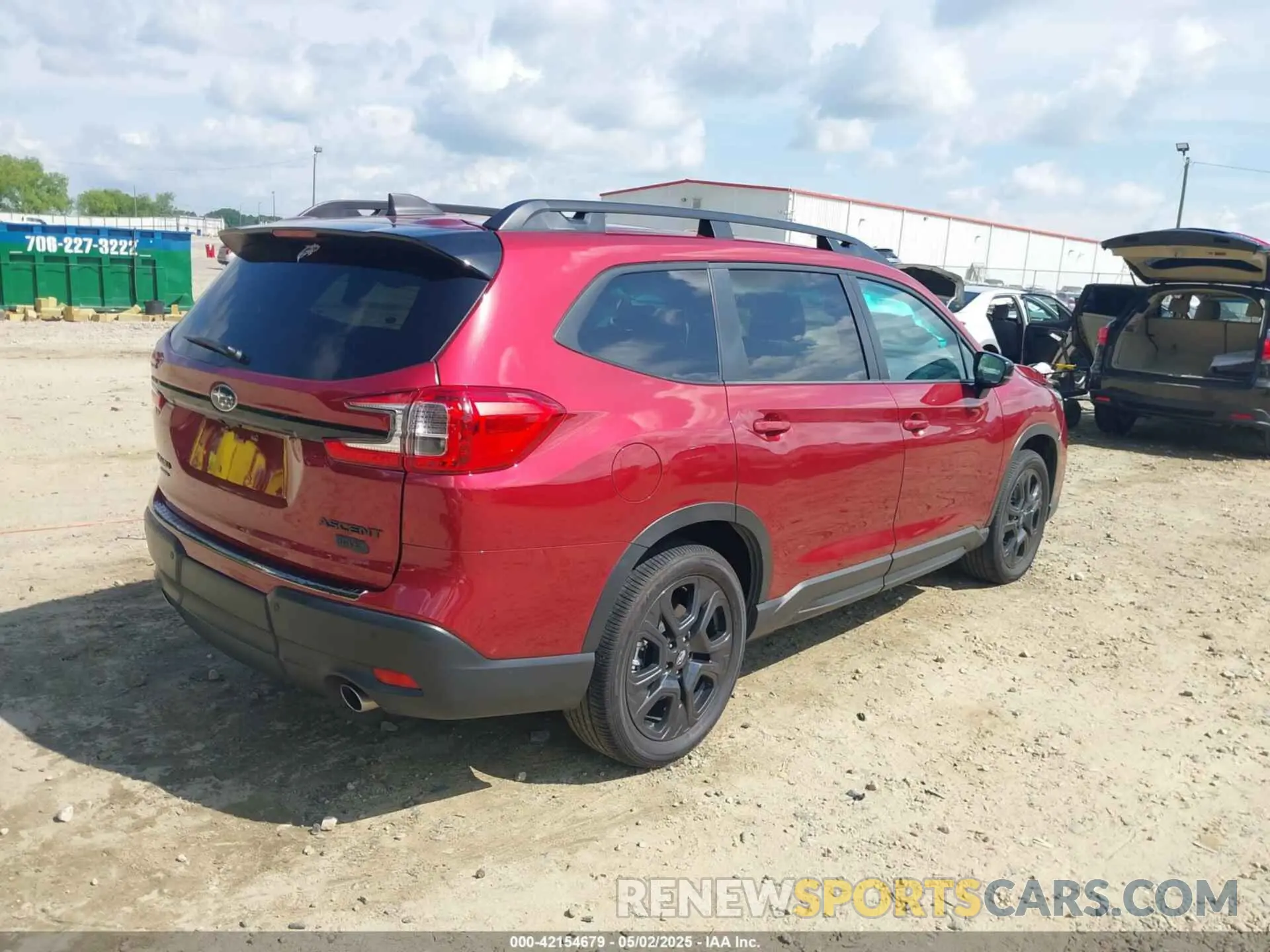 4 Photograph of a damaged car 4S4WMAHD7R3444141 SUBARU ASCENT 2024