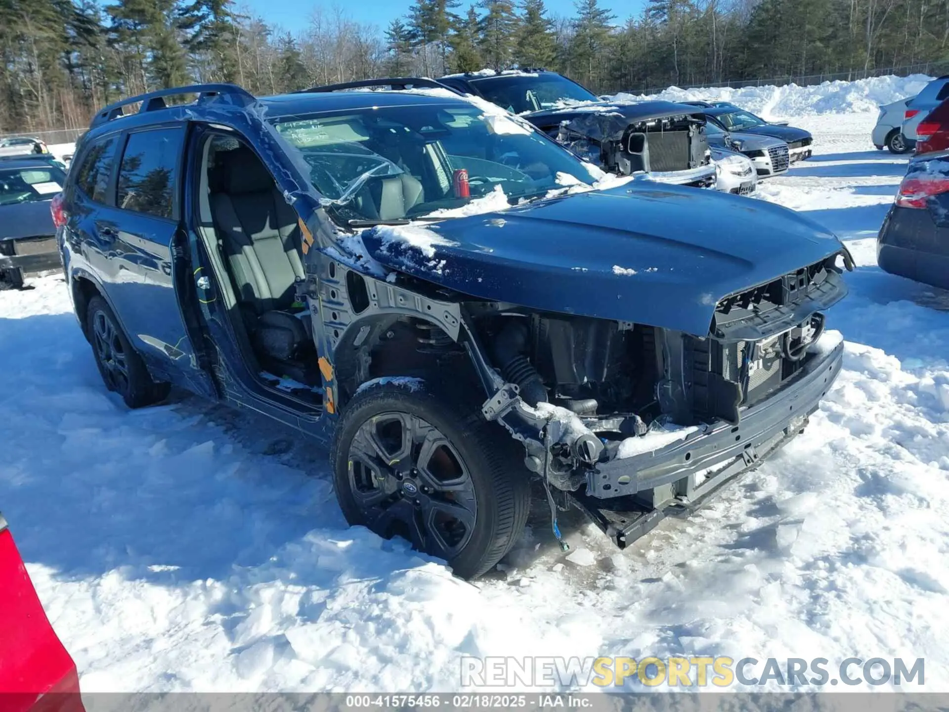 1 Фотография поврежденного автомобиля 4S4WMAHD8R3402688 SUBARU ASCENT 2024