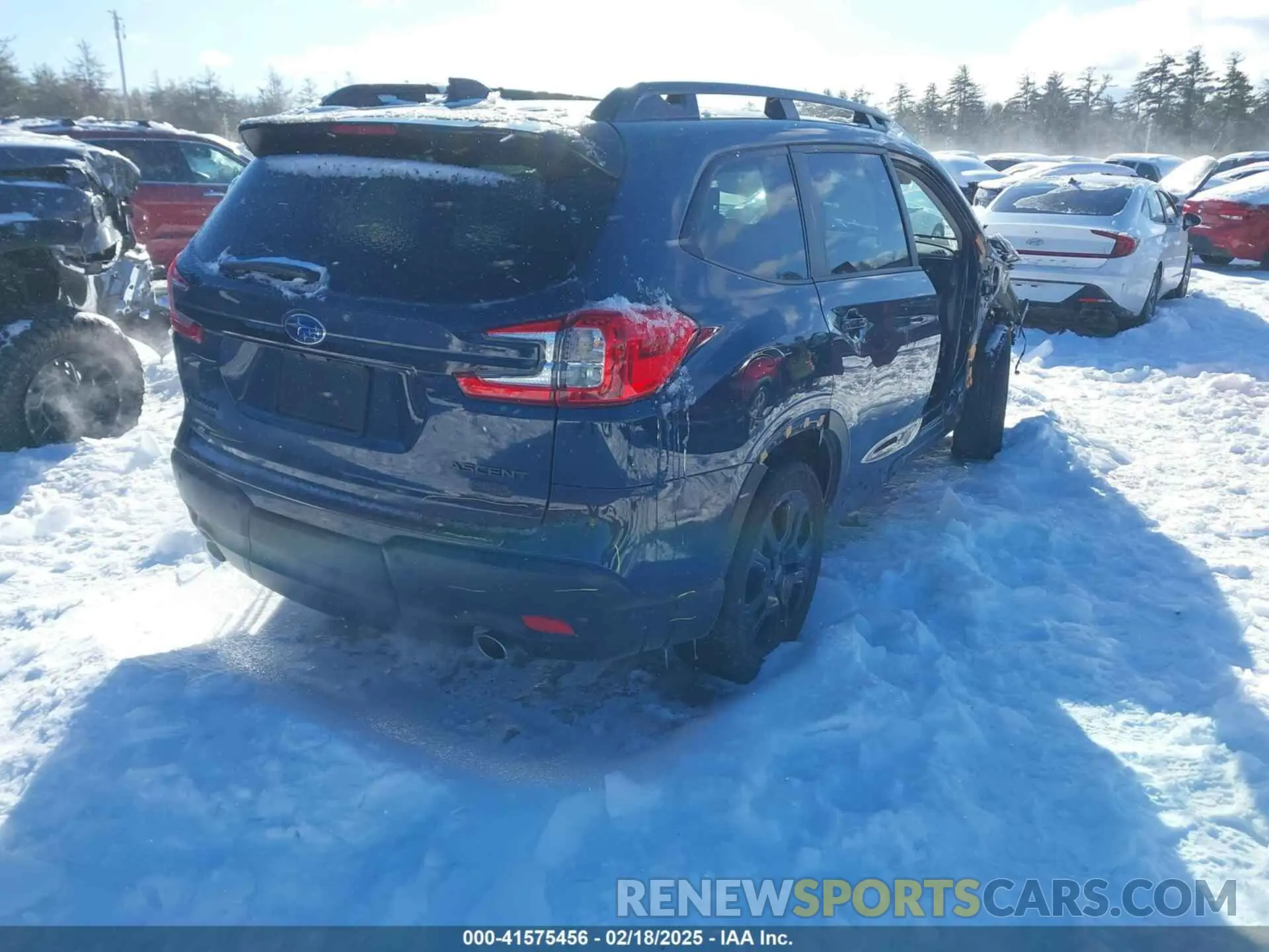 4 Фотография поврежденного автомобиля 4S4WMAHD8R3402688 SUBARU ASCENT 2024