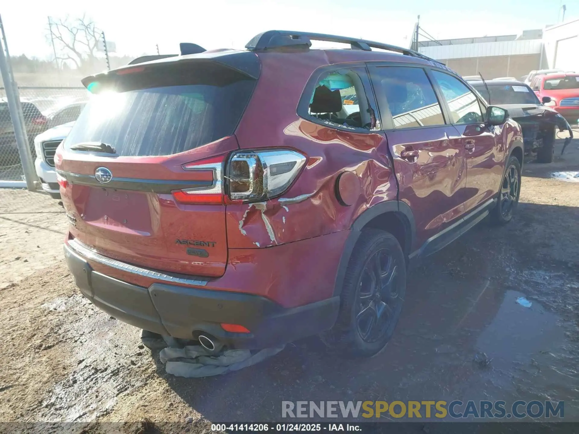 4 Фотография поврежденного автомобиля 4S4WMAKD4R3420730 SUBARU ASCENT 2024