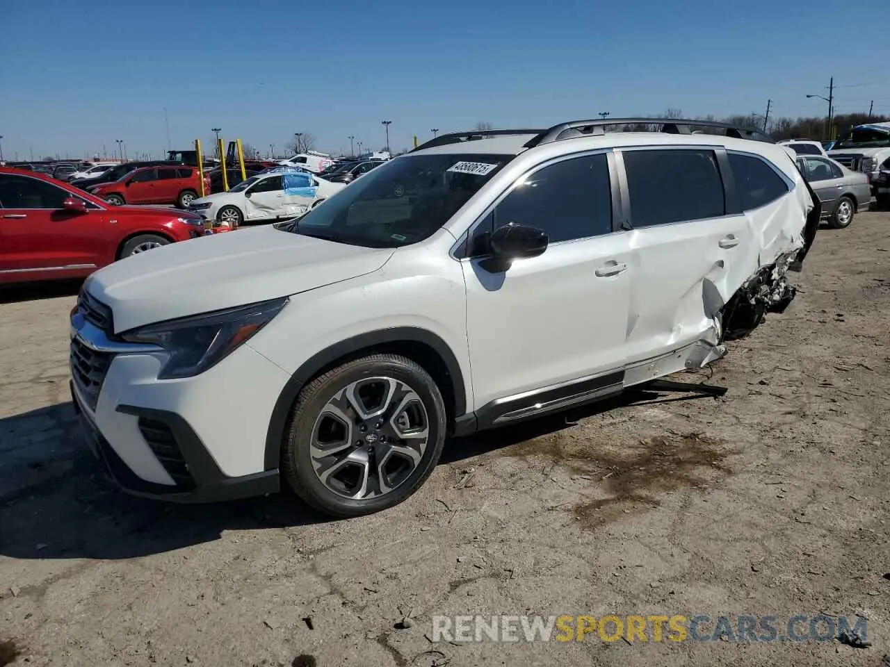 1 Photograph of a damaged car 4S4WMAND3R3426384 SUBARU ASCENT 2024