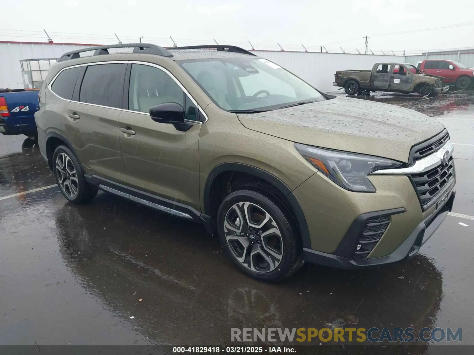 1 Photograph of a damaged car 4S4WMAUD5R3441356 SUBARU ASCENT 2024