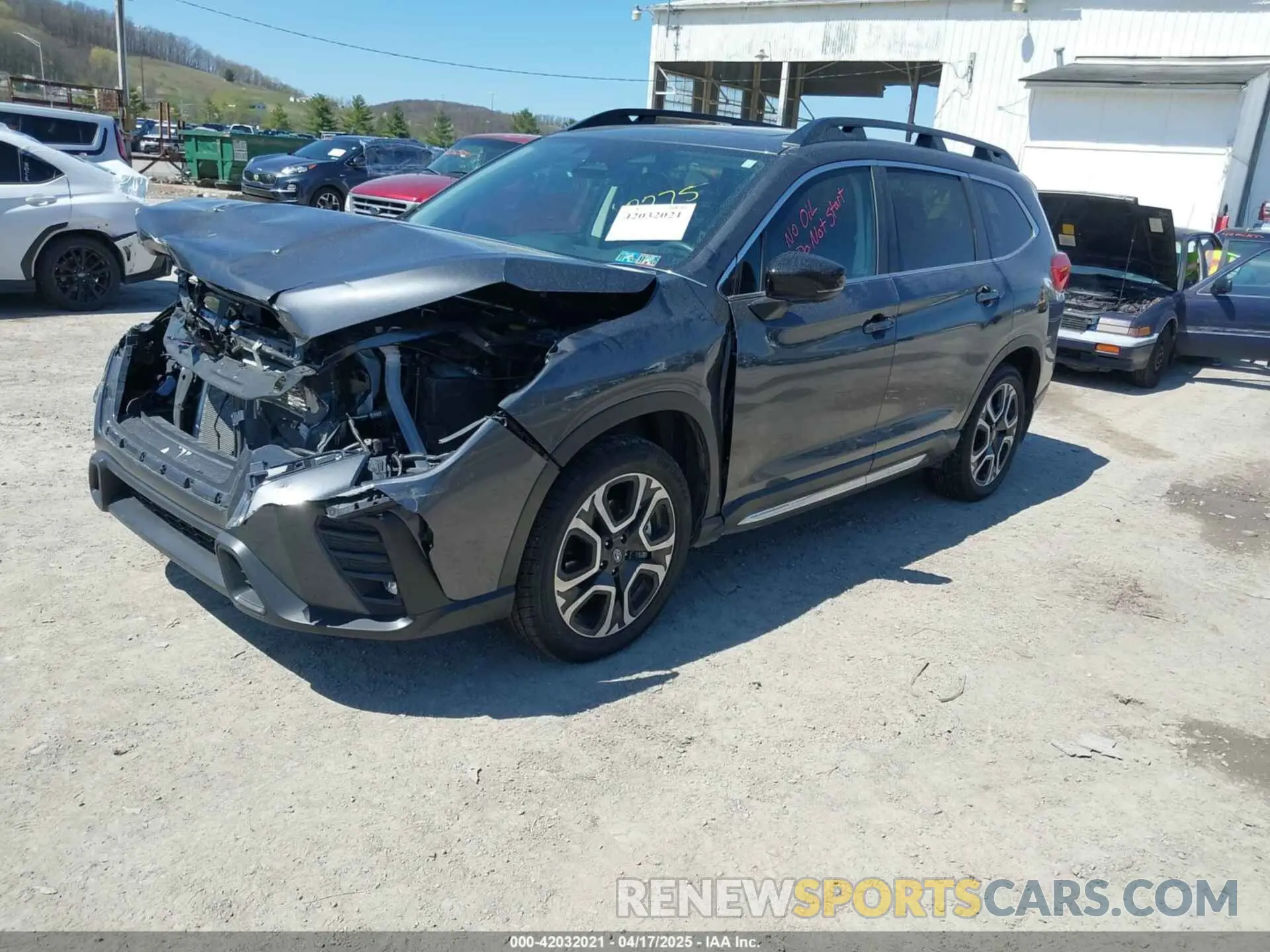 2 Фотография поврежденного автомобиля 4S4WMAUD8R3402275 SUBARU ASCENT 2024