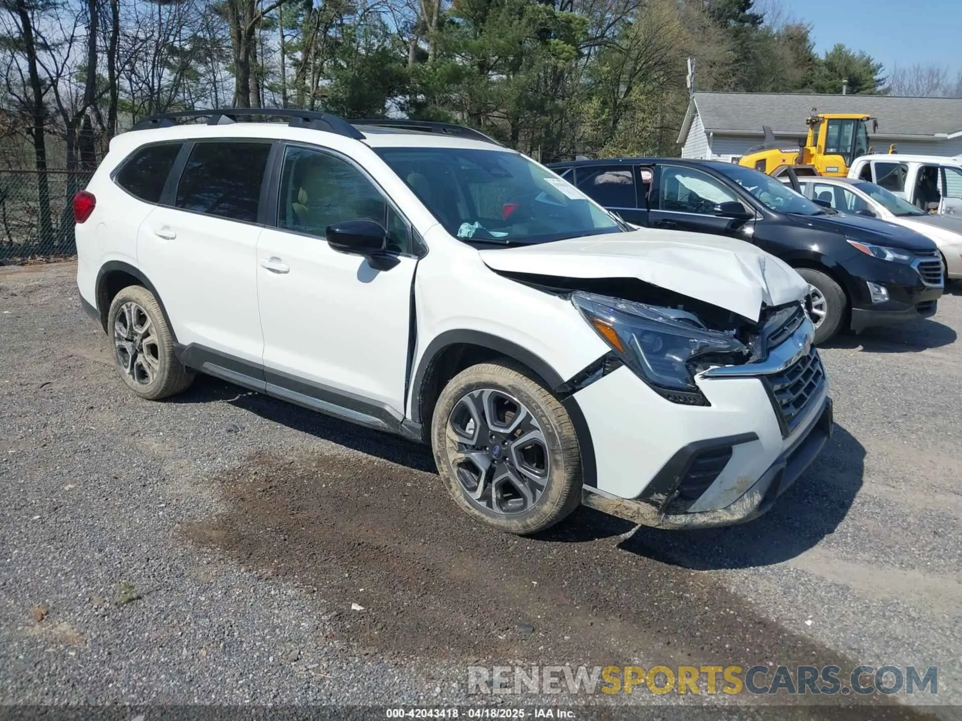 1 Photograph of a damaged car 4S4WMALD5S3404959 SUBARU ASCENT 2025