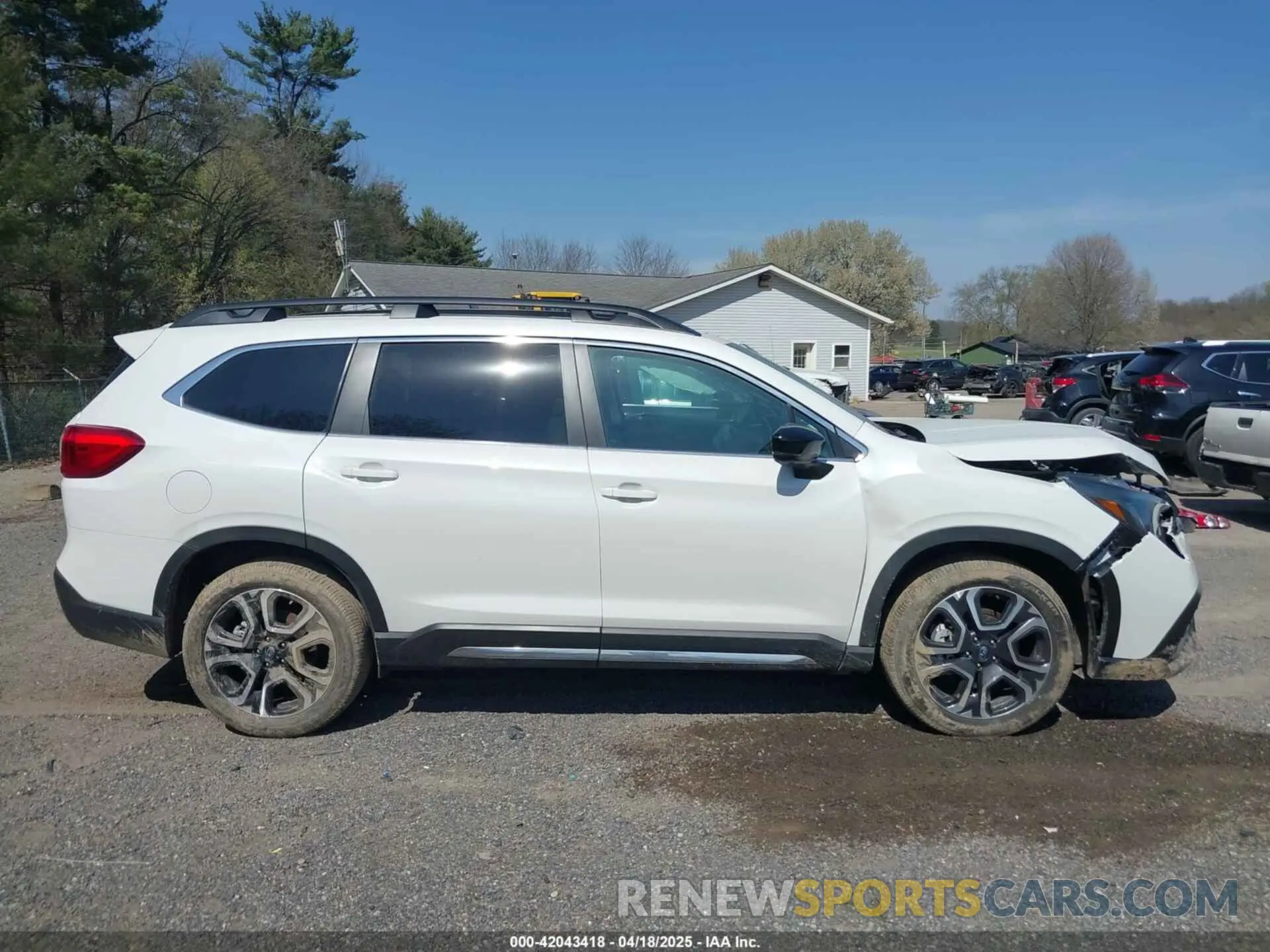 14 Photograph of a damaged car 4S4WMALD5S3404959 SUBARU ASCENT 2025
