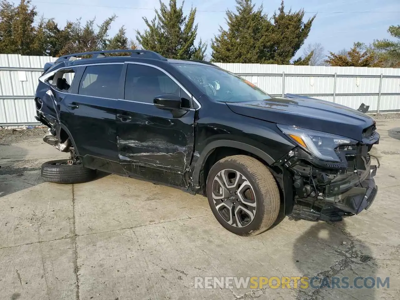 4 Фотография поврежденного автомобиля 4S4WMAPD8S3404786 SUBARU ASCENT 2025