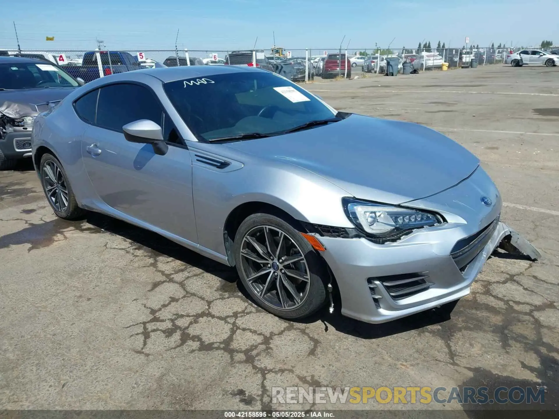 1 Photograph of a damaged car JF1ZCAB16K9600259 SUBARU BRZ 2019