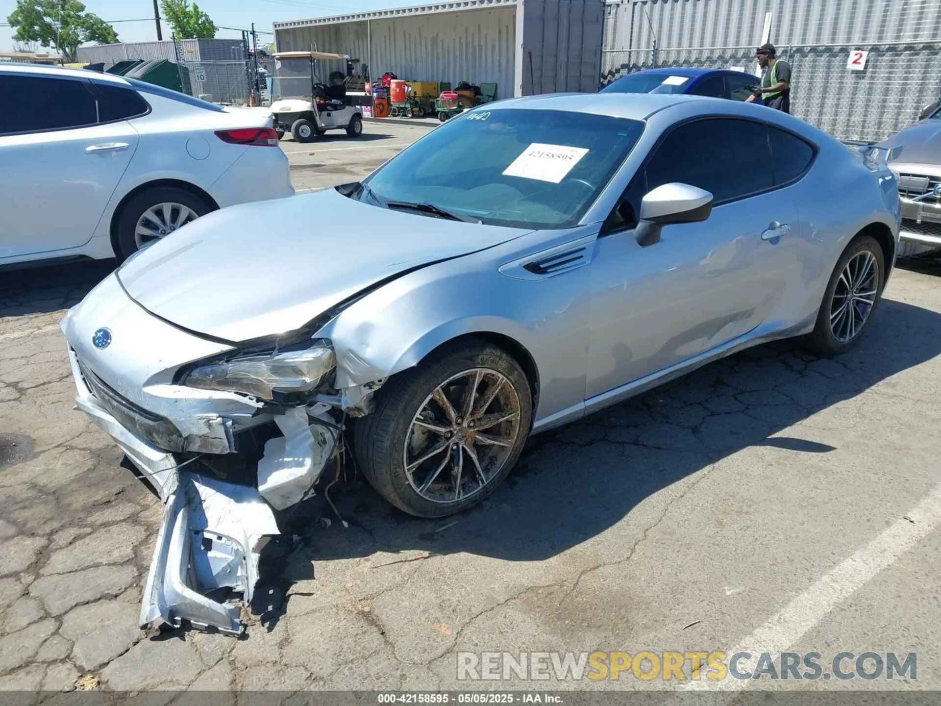 2 Photograph of a damaged car JF1ZCAB16K9600259 SUBARU BRZ 2019