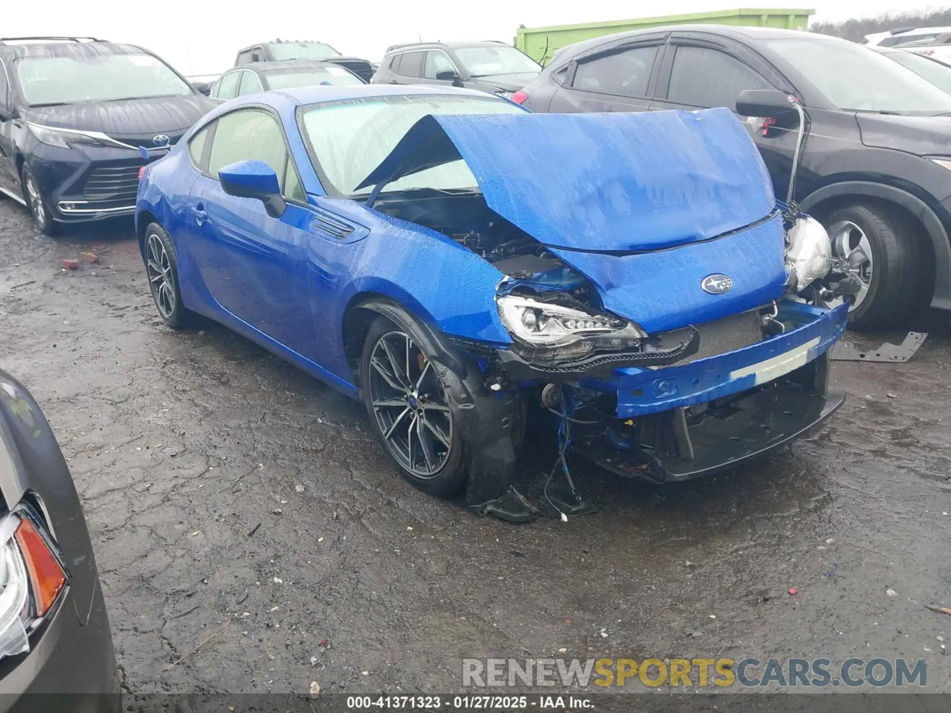 1 Photograph of a damaged car JF1ZCAC12K9600841 SUBARU BRZ 2019