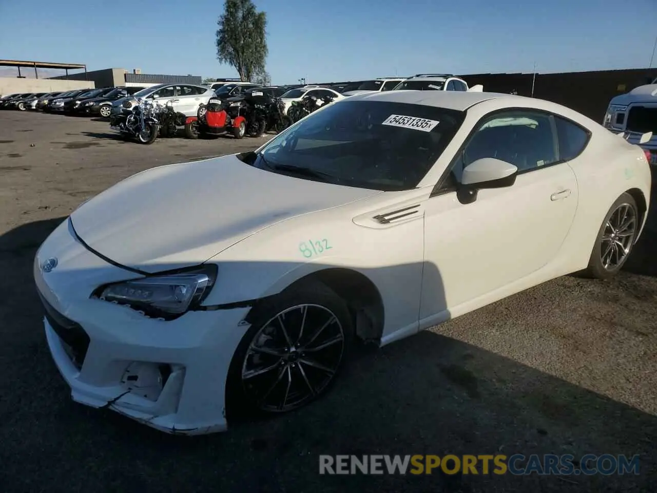 1 Photograph of a damaged car JF1ZCAC18L8702149 SUBARU BRZ 2020
