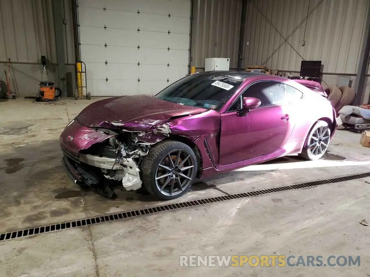 1 Photograph of a damaged car JF1ZDBE12N9700670 SUBARU BRZ 2022