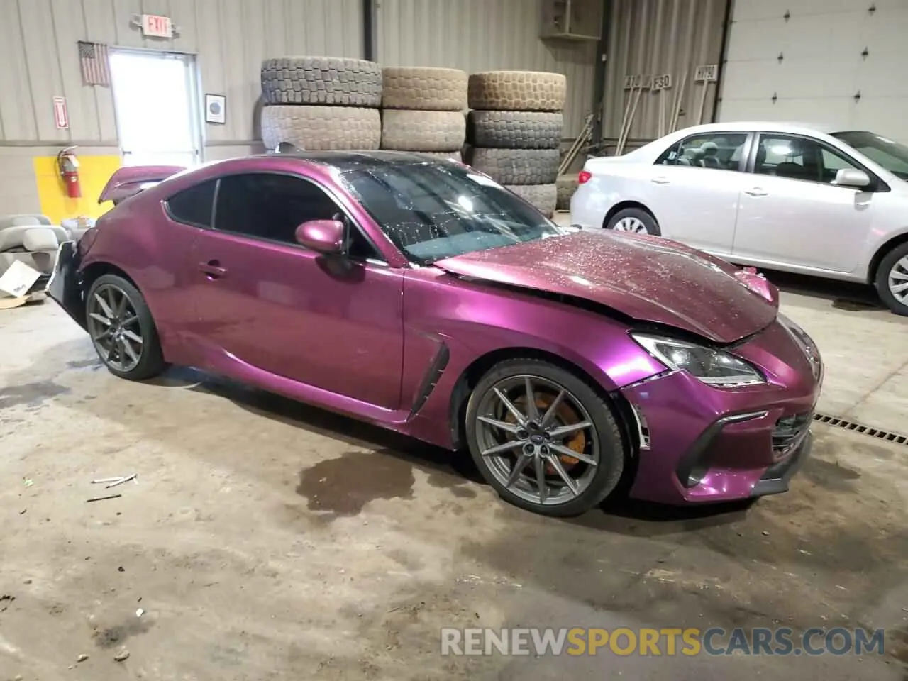 4 Photograph of a damaged car JF1ZDBE12N9700670 SUBARU BRZ 2022