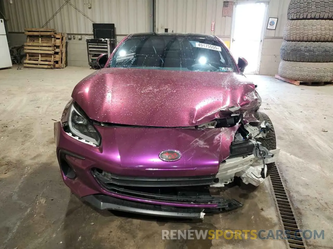 5 Photograph of a damaged car JF1ZDBE12N9700670 SUBARU BRZ 2022