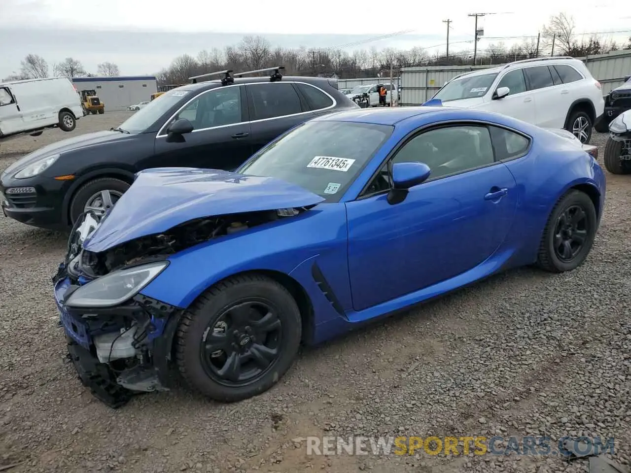 1 Photograph of a damaged car JF1ZDBE1XN9703476 SUBARU BRZ 2022