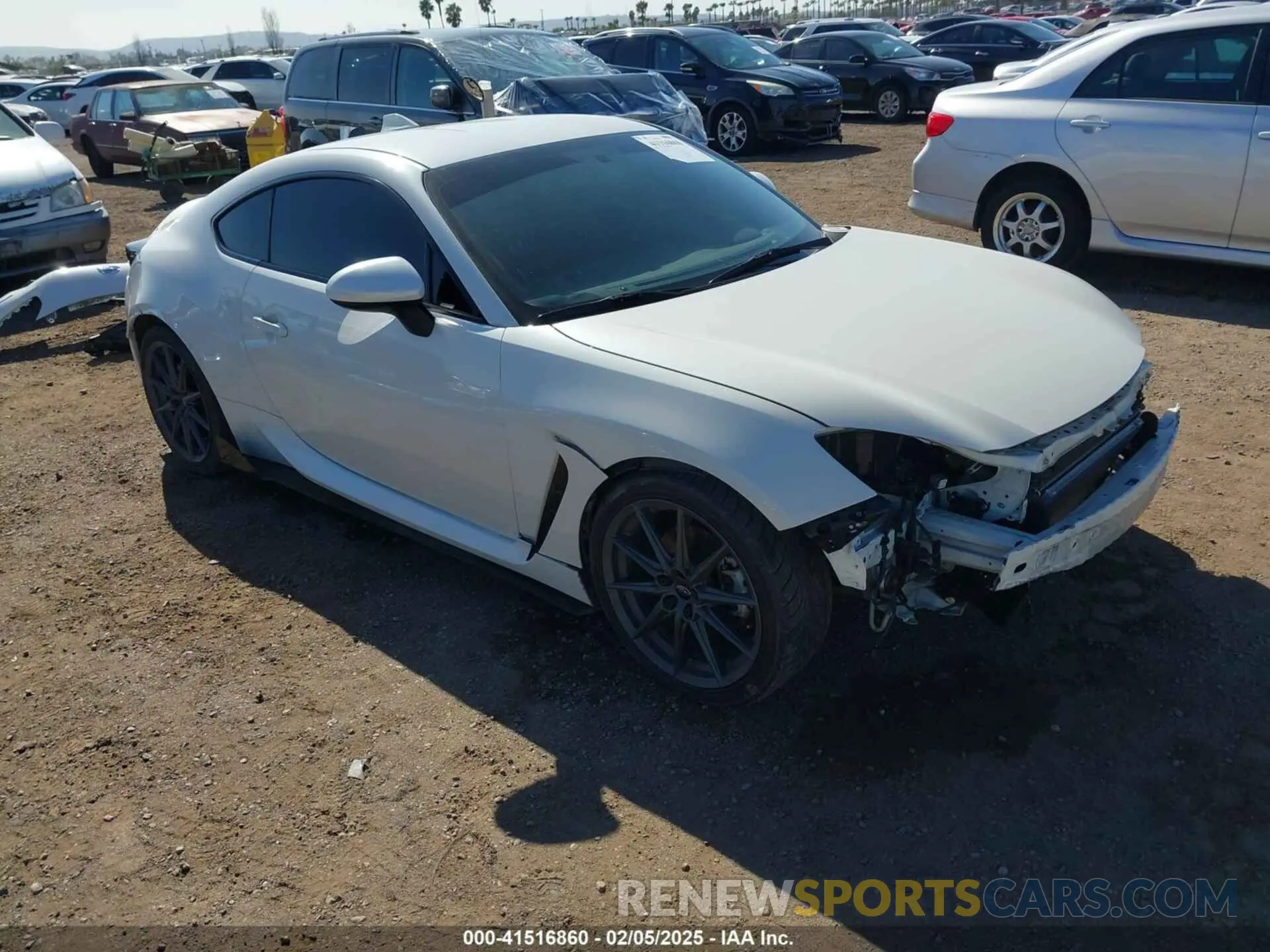 1 Фотография поврежденного автомобиля JF1ZDBF16N8700143 SUBARU BRZ 2022