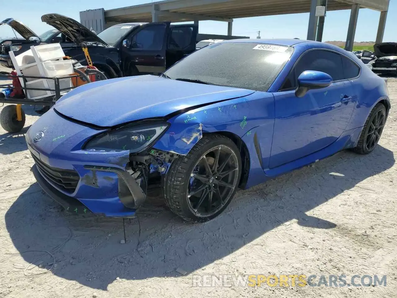 1 Фотография поврежденного автомобиля JF1ZDBF1XN8703241 SUBARU BRZ 2022